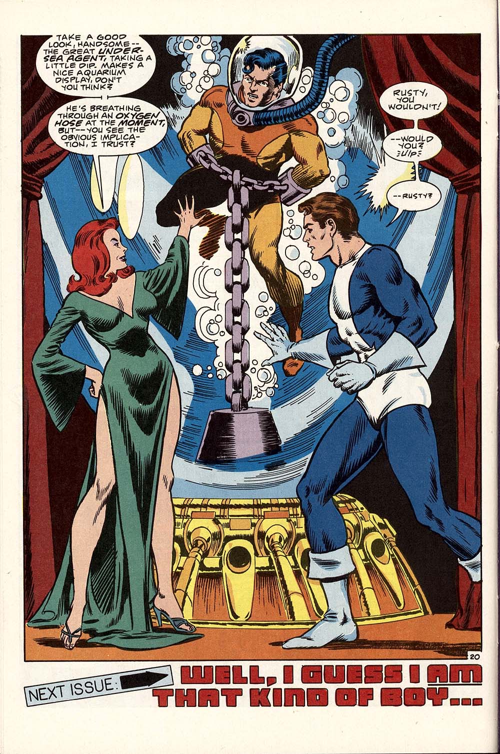 Read online Wally Wood's T.H.U.N.D.E.R. Agents comic -  Issue #3 - 20