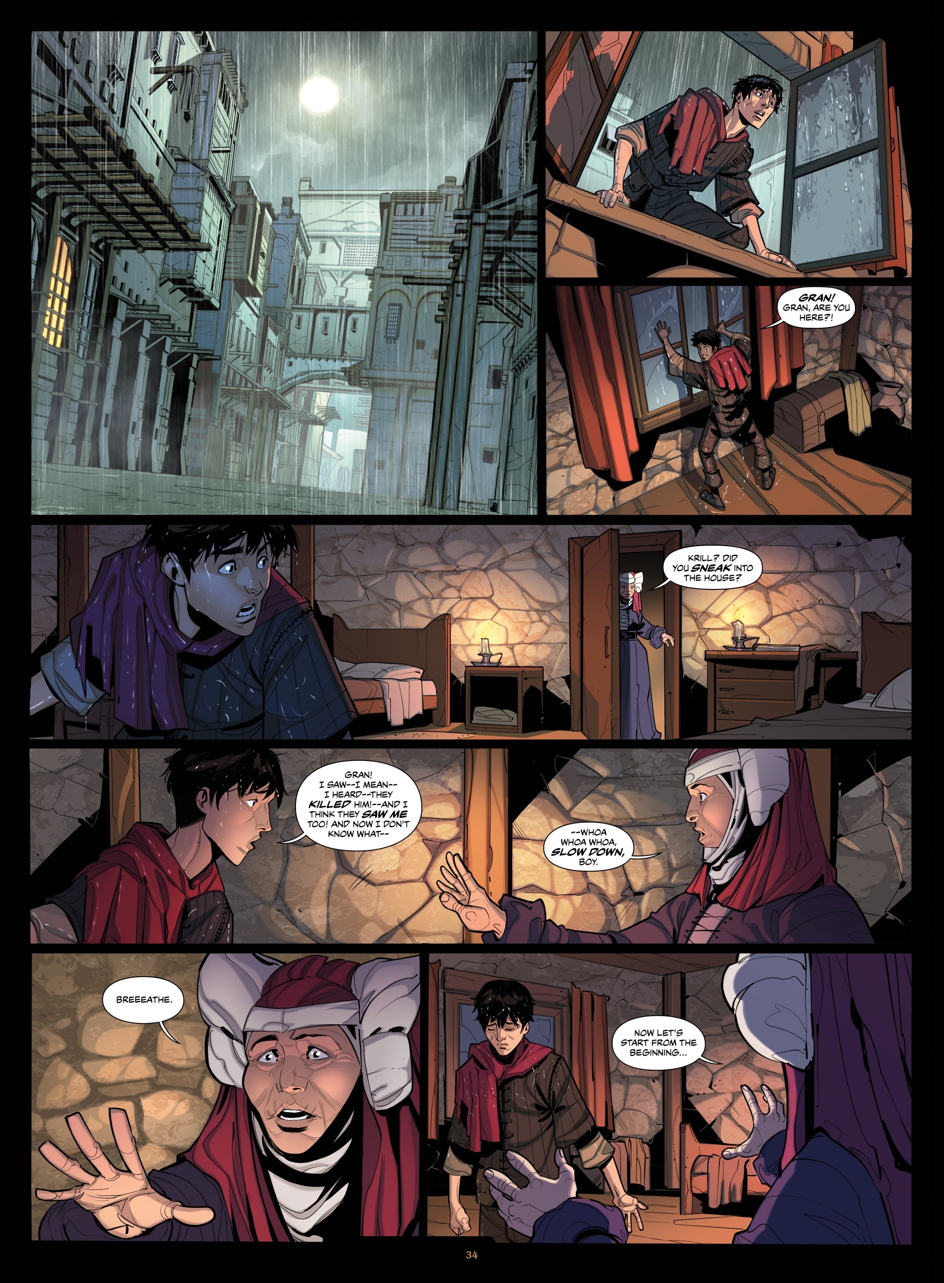 Read online Winds of Numa Sera comic -  Issue # TPB (Part 1) - 34