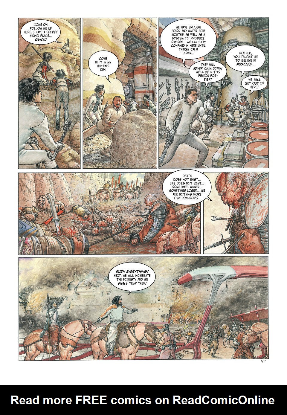 Read online Metabarons Genesis: Castaka comic -  Issue # TPB - 51
