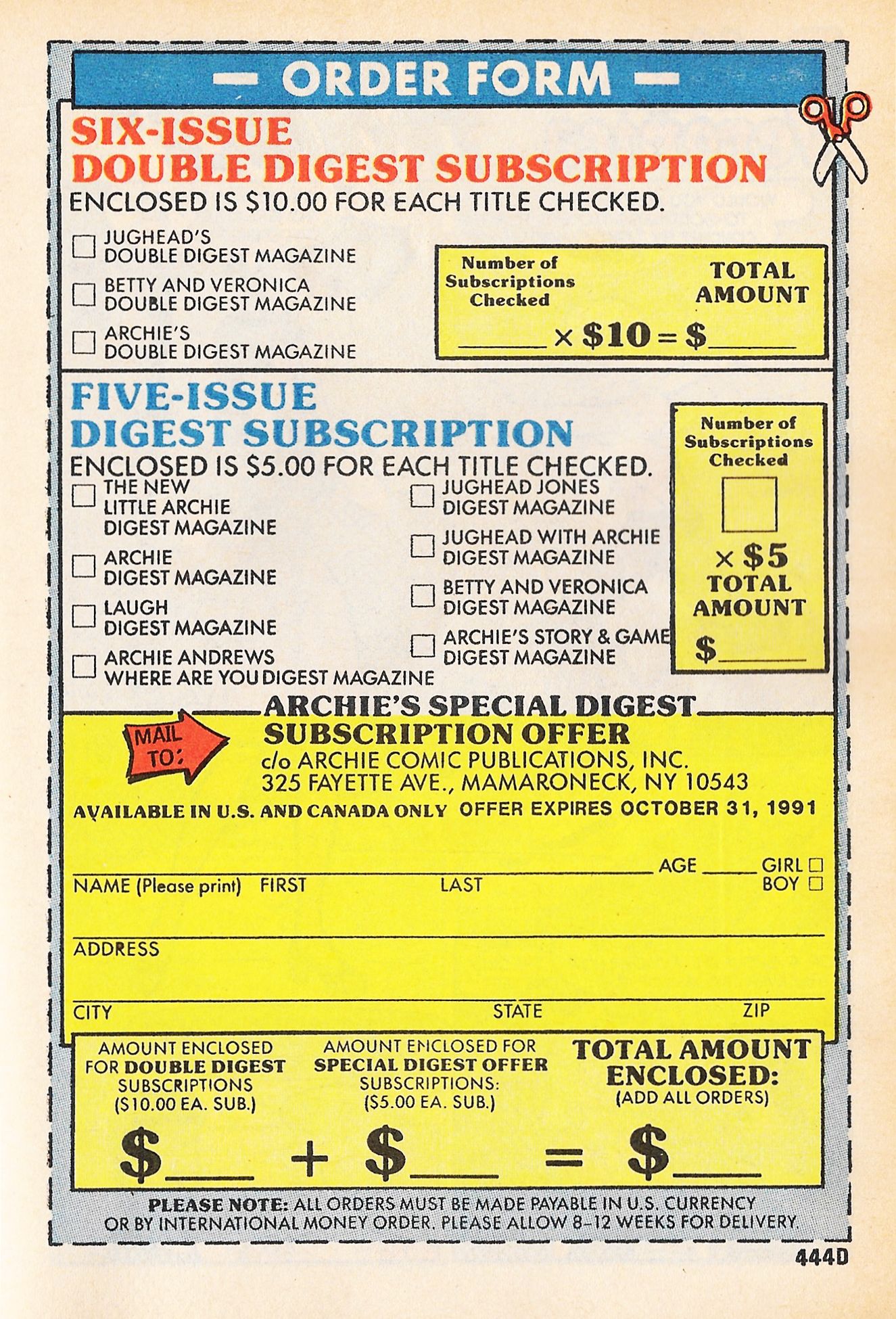 Read online Archie Digest Magazine comic -  Issue #110 - 19