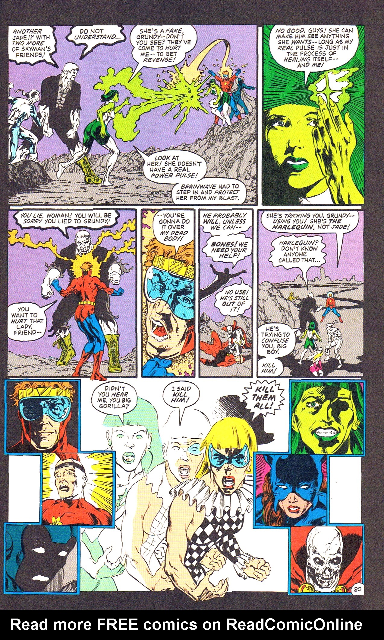 Read online Infinity Inc. (1984) comic -  Issue #53 - 25