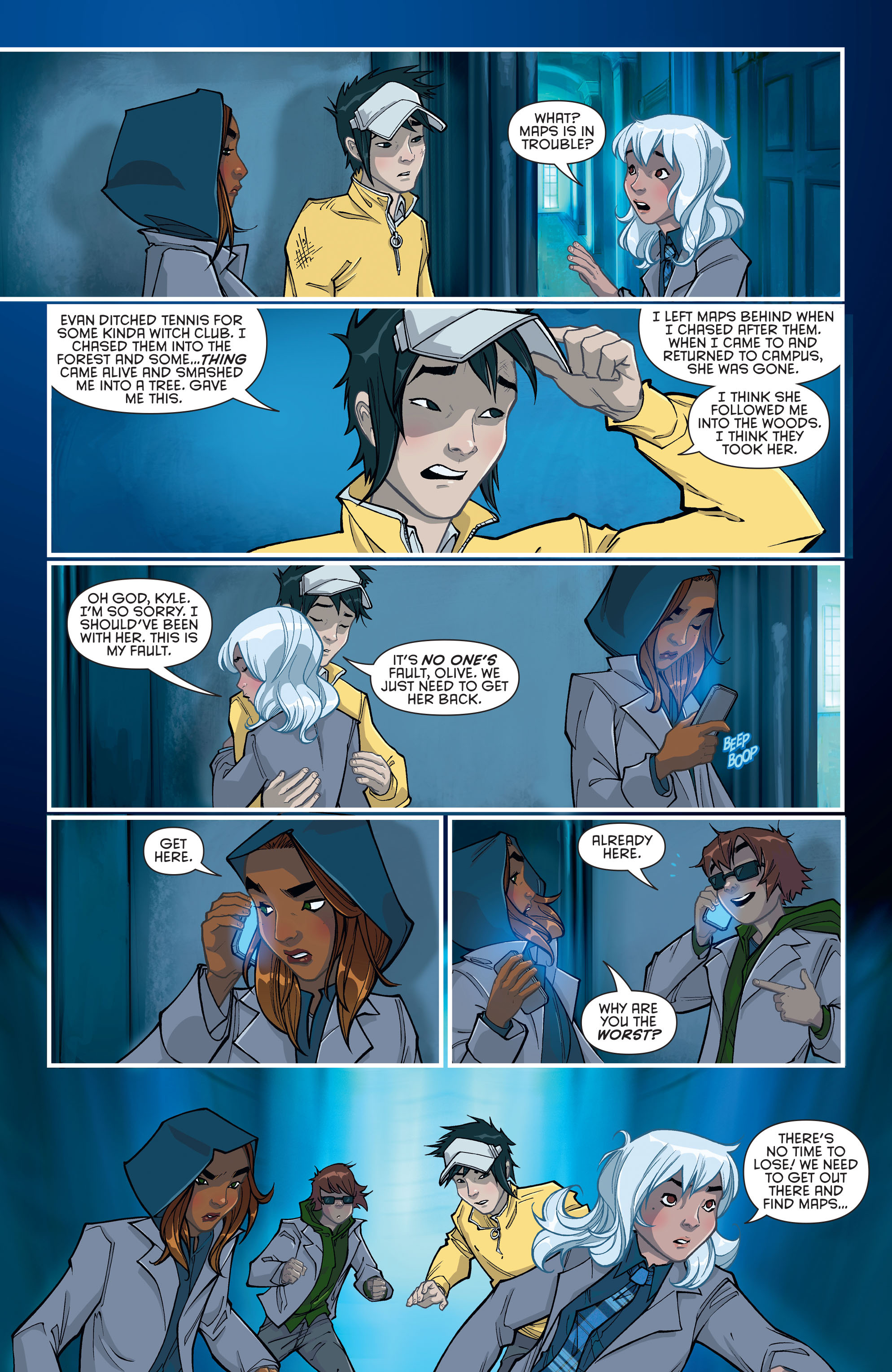 Read online Gotham Academy: Second Semester comic -  Issue #2 - 21