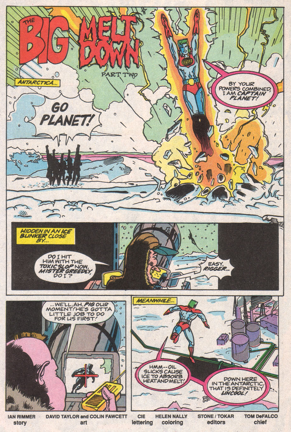 Read online Captain Planet and the Planeteers comic -  Issue #11 - 16