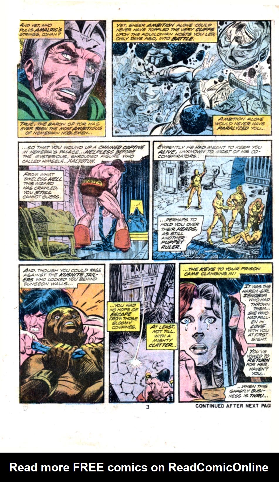 Read online Giant-Size Conan comic -  Issue #3 - 4