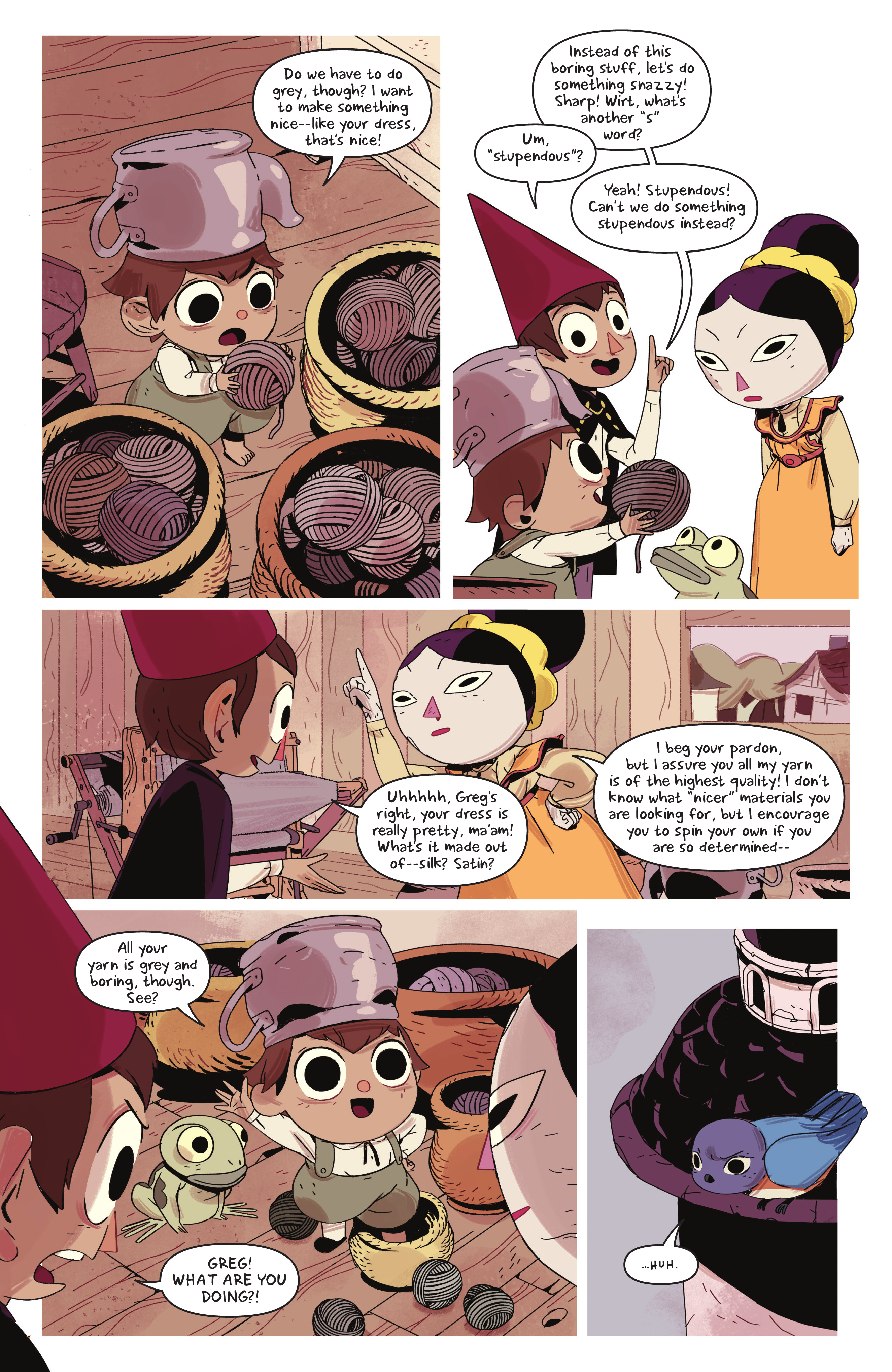 Read online Over the Garden Wall: Hollow Town comic -  Issue # TPB - 42