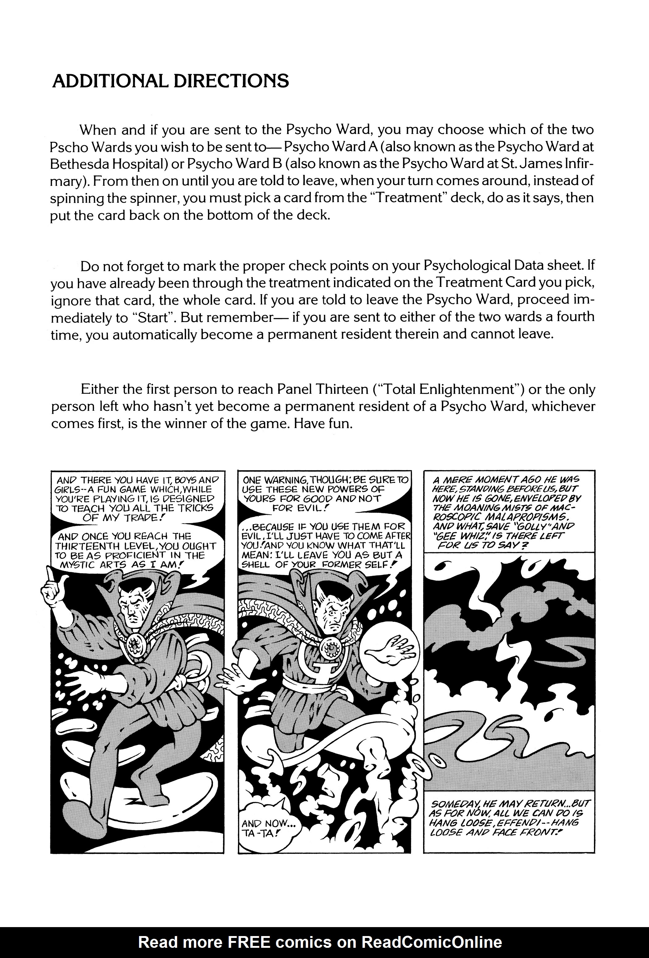 Read online Marvel Masterworks: Doctor Strange comic -  Issue # TPB 9 (Part 3) - 94
