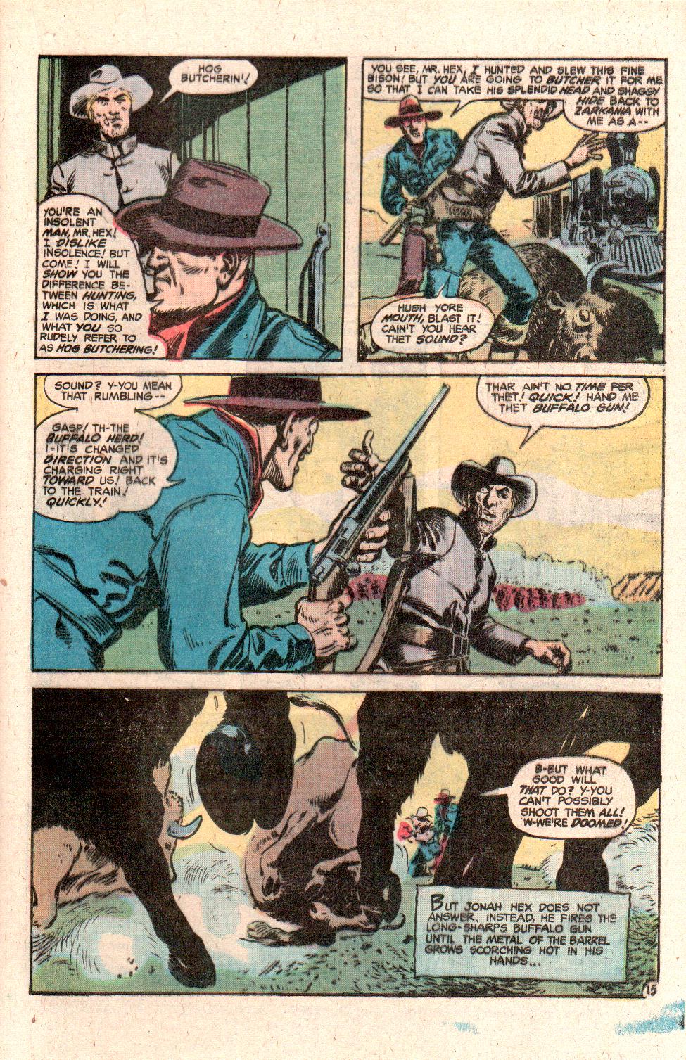 Read online Jonah Hex (1977) comic -  Issue #19 - 21