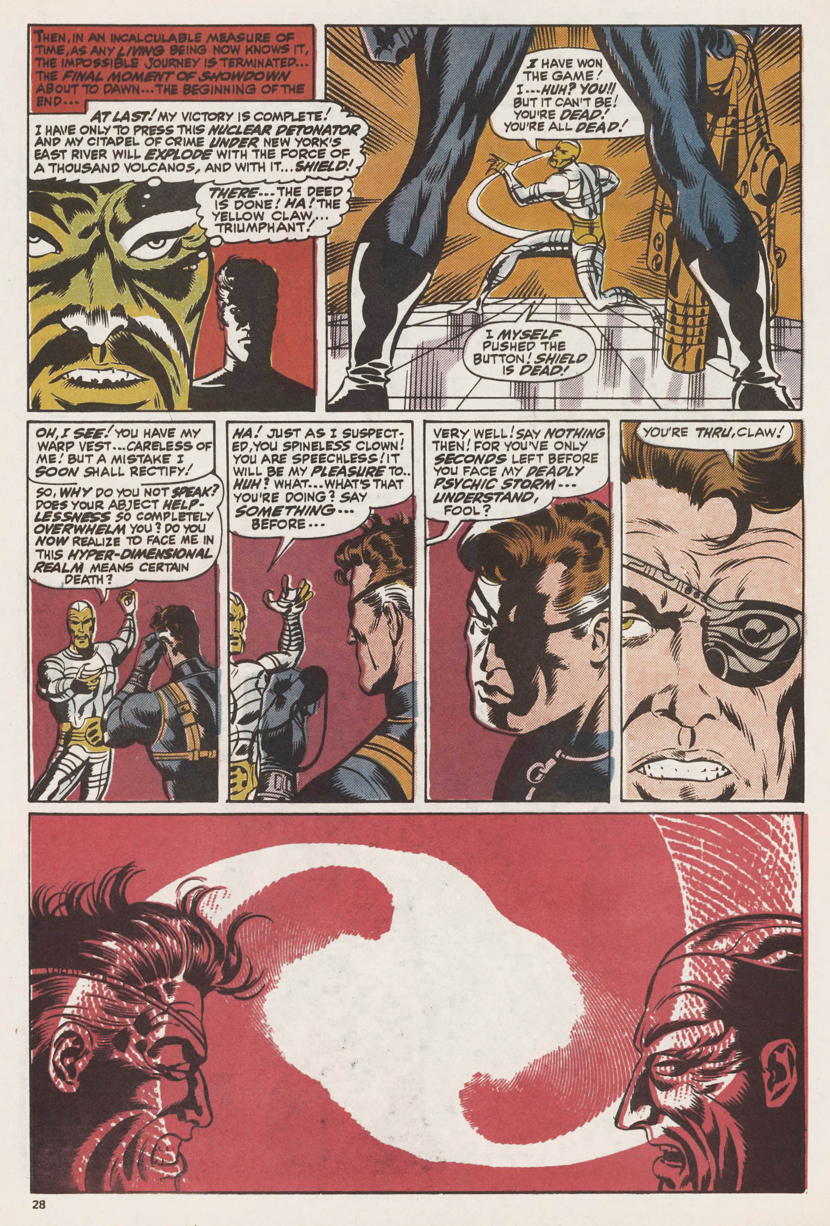 Read online Captain Britain (1976) comic -  Issue #18 - 27