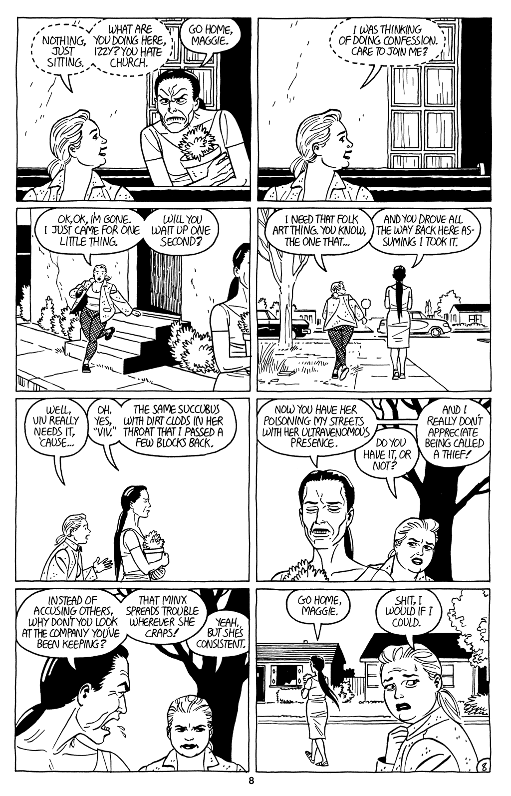 Read online Love and Rockets (2001) comic -  Issue #7 - 10