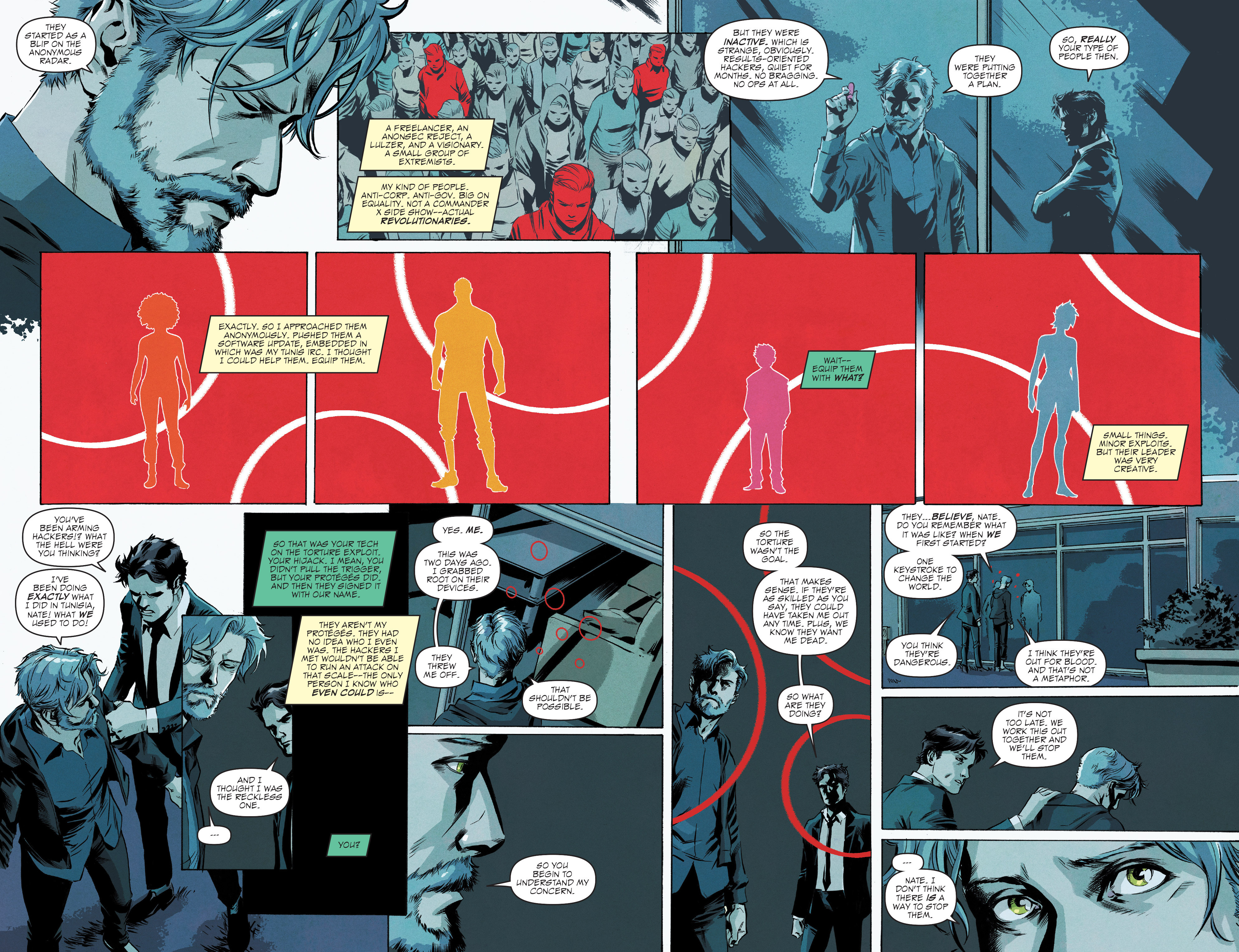 Read online Hacktivist Volume 2 comic -  Issue #1 - 15