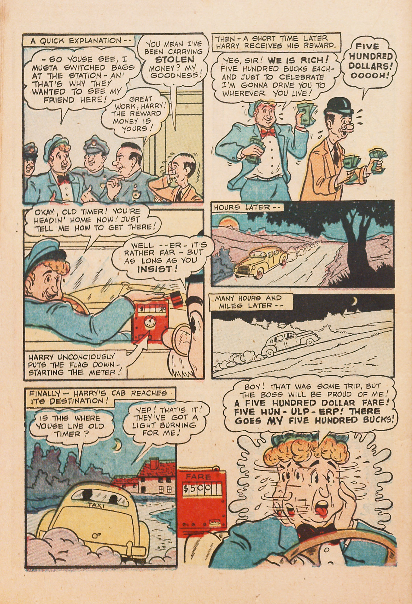 Read online Super-Mystery Comics comic -  Issue #37 - 36