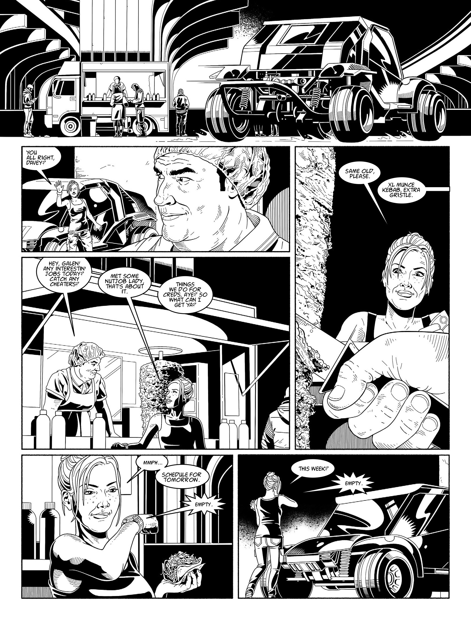 Read online Judge Dredd Megazine (Vol. 5) comic -  Issue #410 - 22