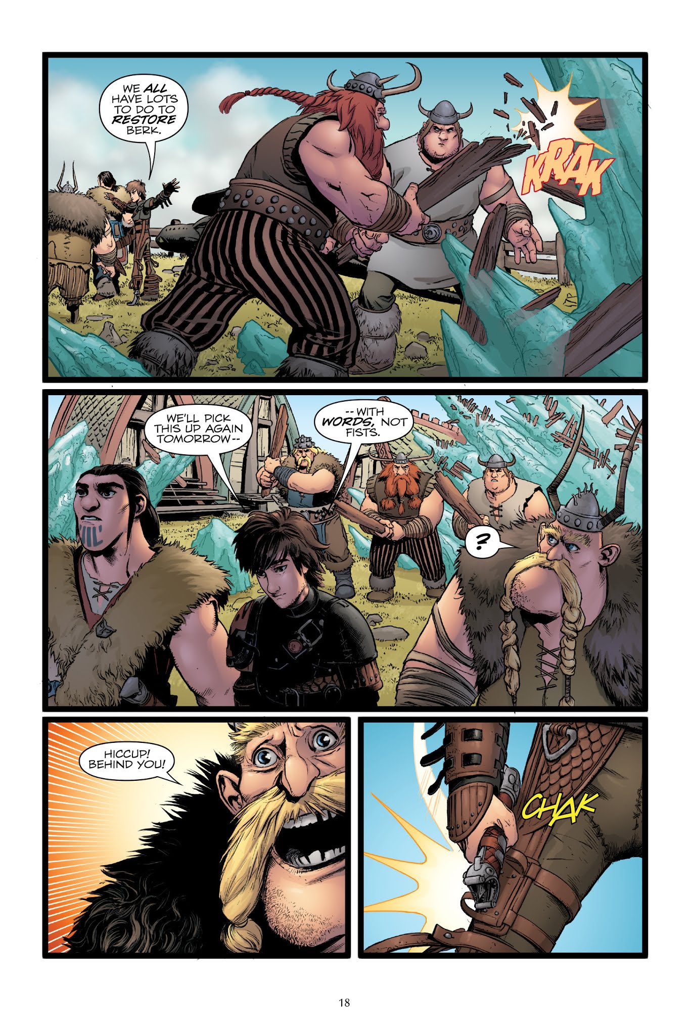 Read online How To Train Your Dragon: The Serpent's Heir comic -  Issue # TPB - 19