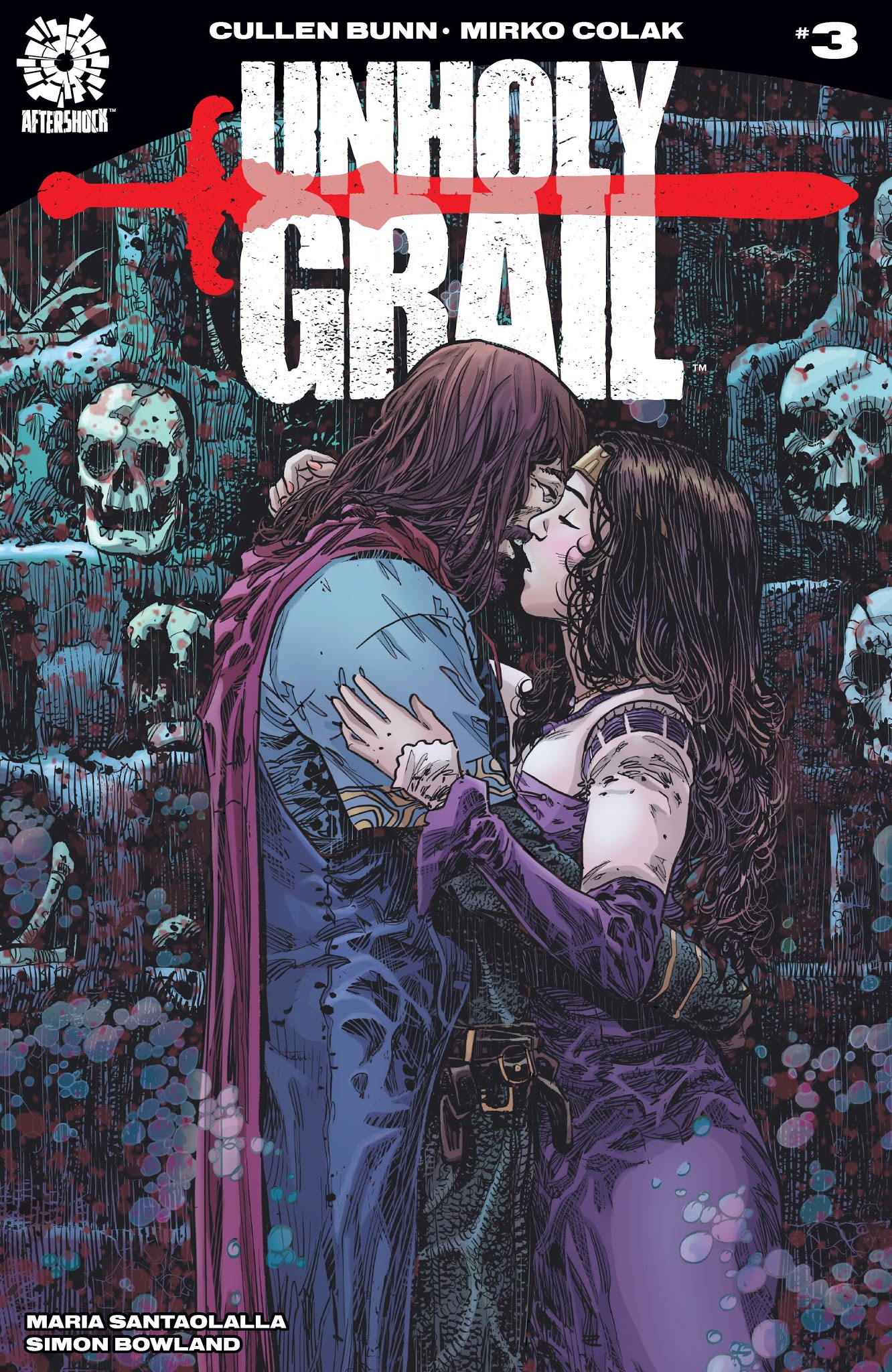 Read online Unholy Grail comic -  Issue #3 - 1