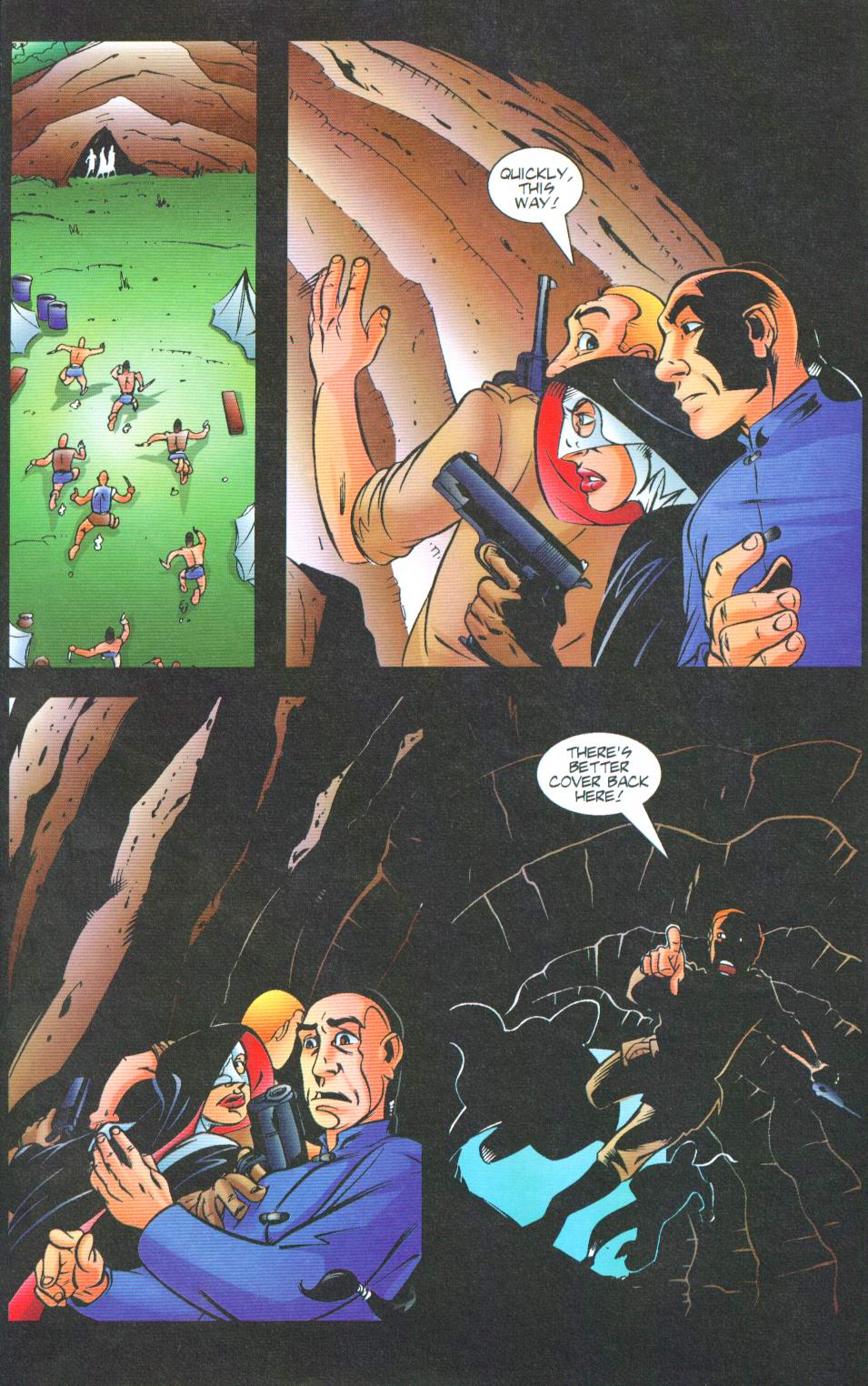 Read online Crimson Nun comic -  Issue #3 - 3