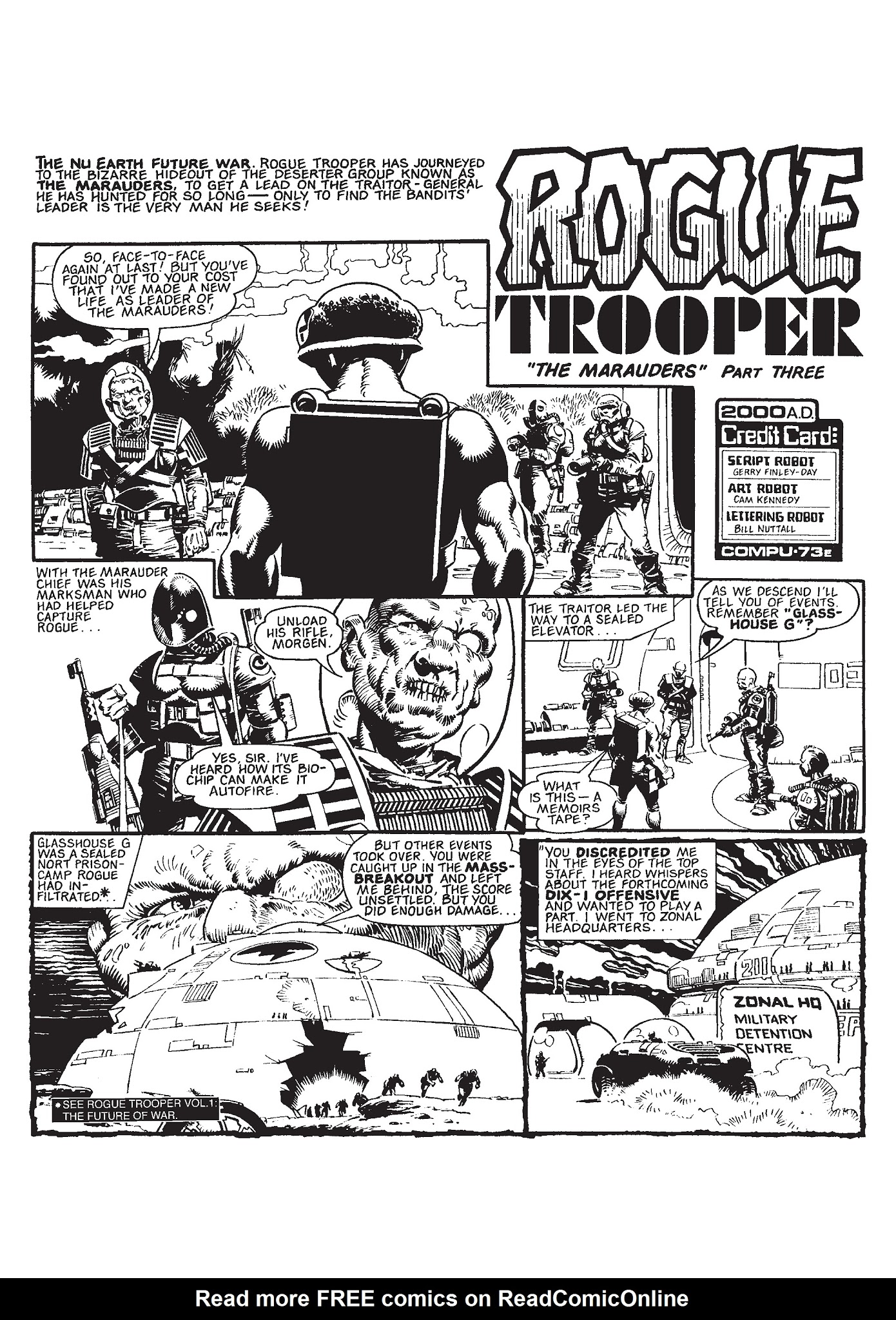 Read online Rogue Trooper: Tales of Nu-Earth comic -  Issue # TPB 1 - 240