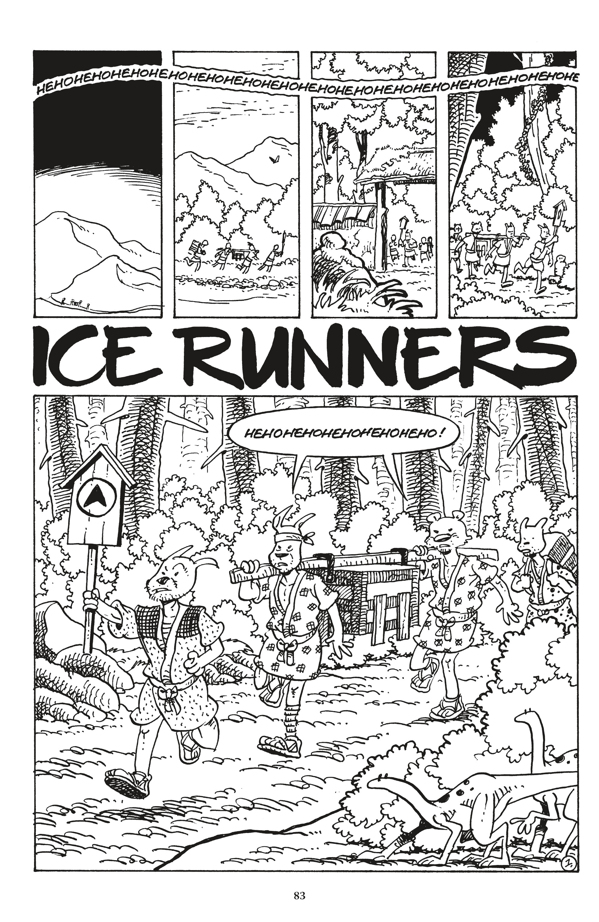 Read online The Usagi Yojimbo Saga comic -  Issue # TPB 8 (Part 1) - 83