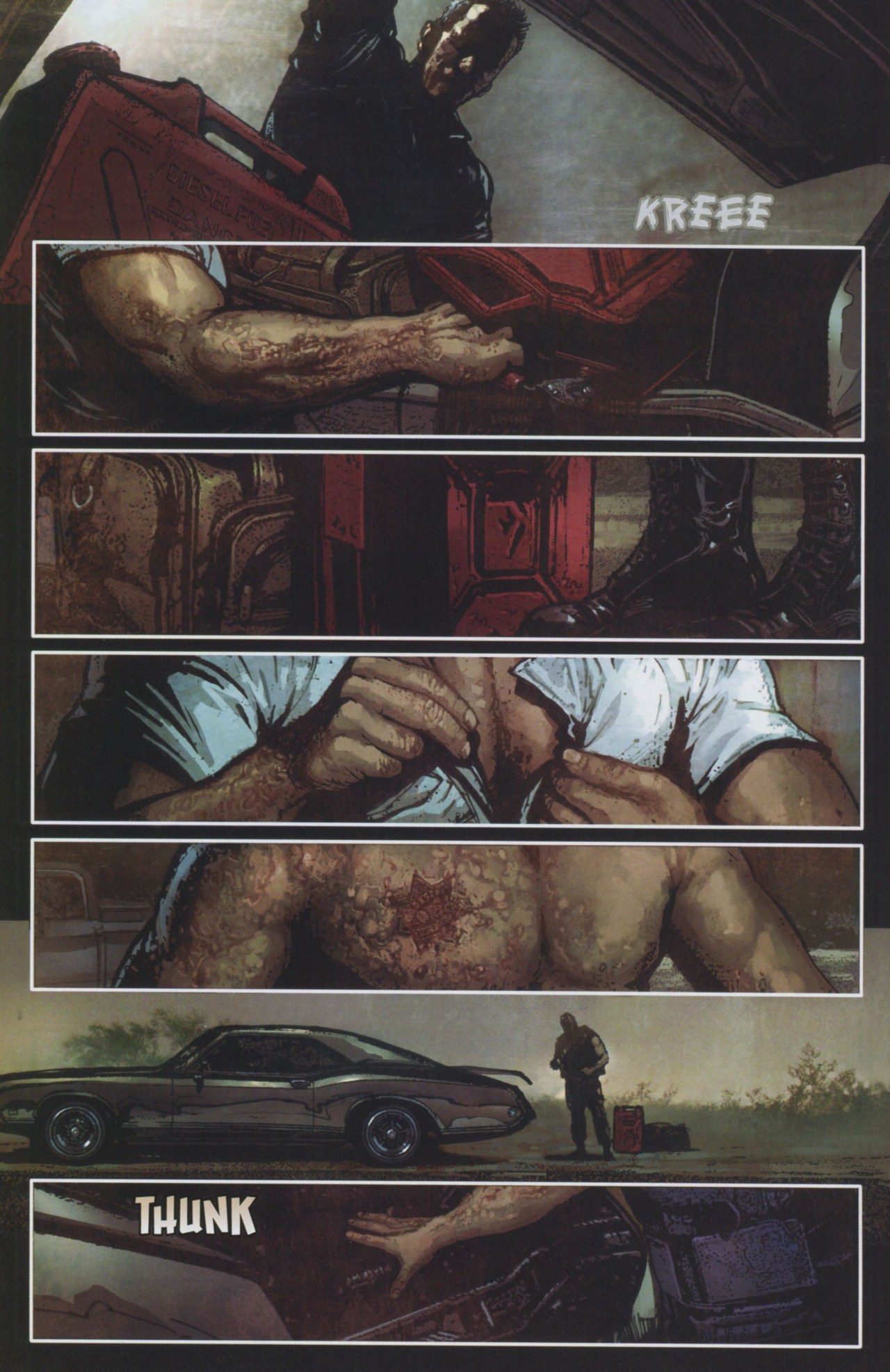 Read online Damaged comic -  Issue #1 - 4