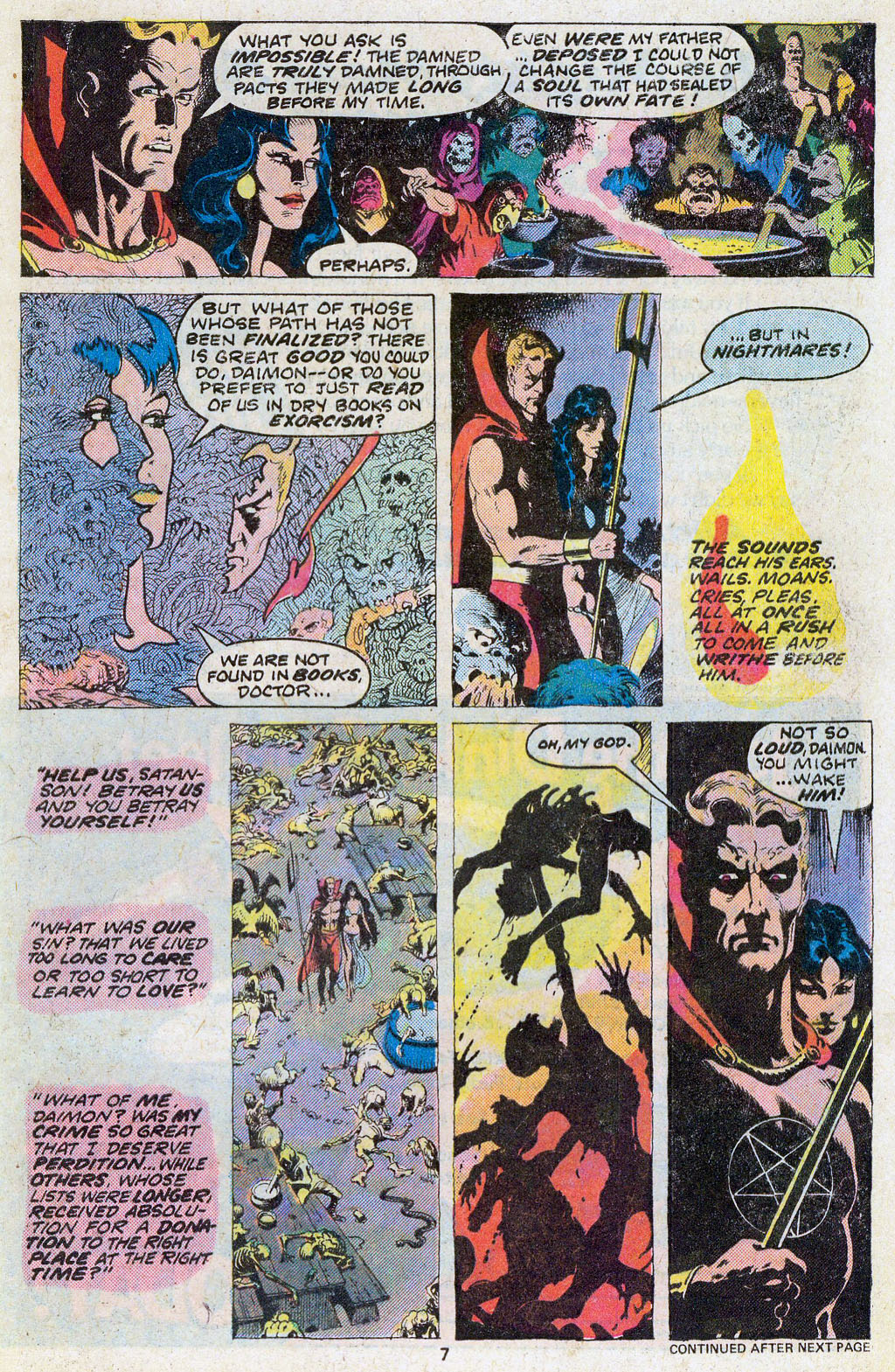Read online Son of Satan comic -  Issue #8 - 7