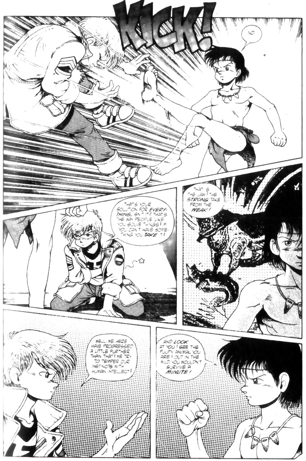 Read online Ninja High School (1986) comic -  Issue #31 - 21