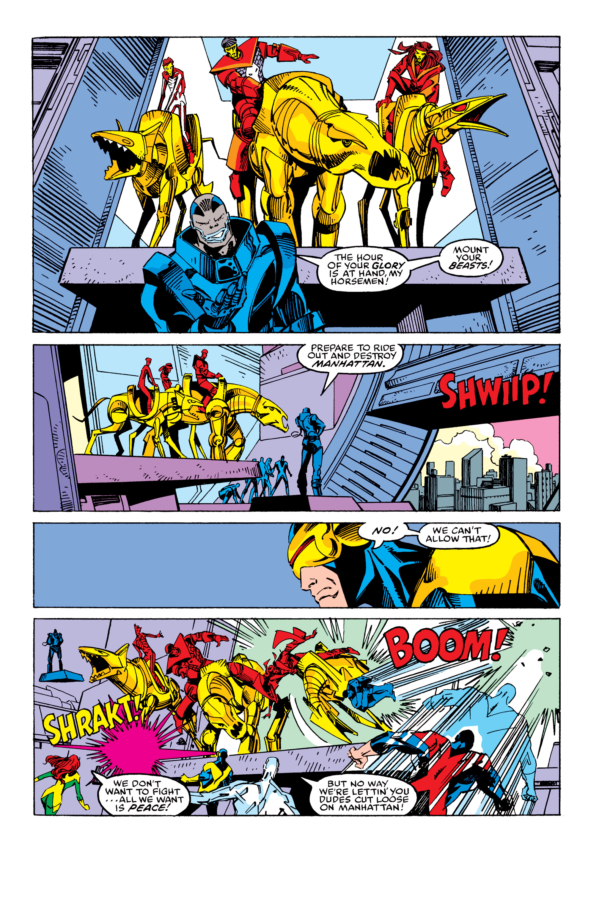 Read online X-Men Milestones: Fall of the Mutants comic -  Issue # TPB (Part 2) - 89