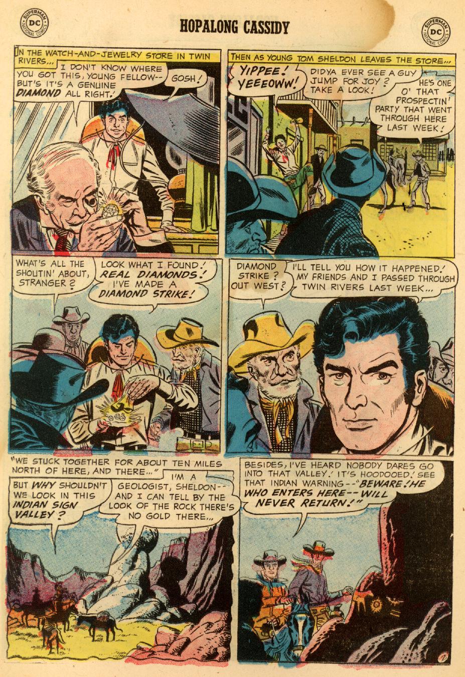 Read online Hopalong Cassidy comic -  Issue #124 - 26