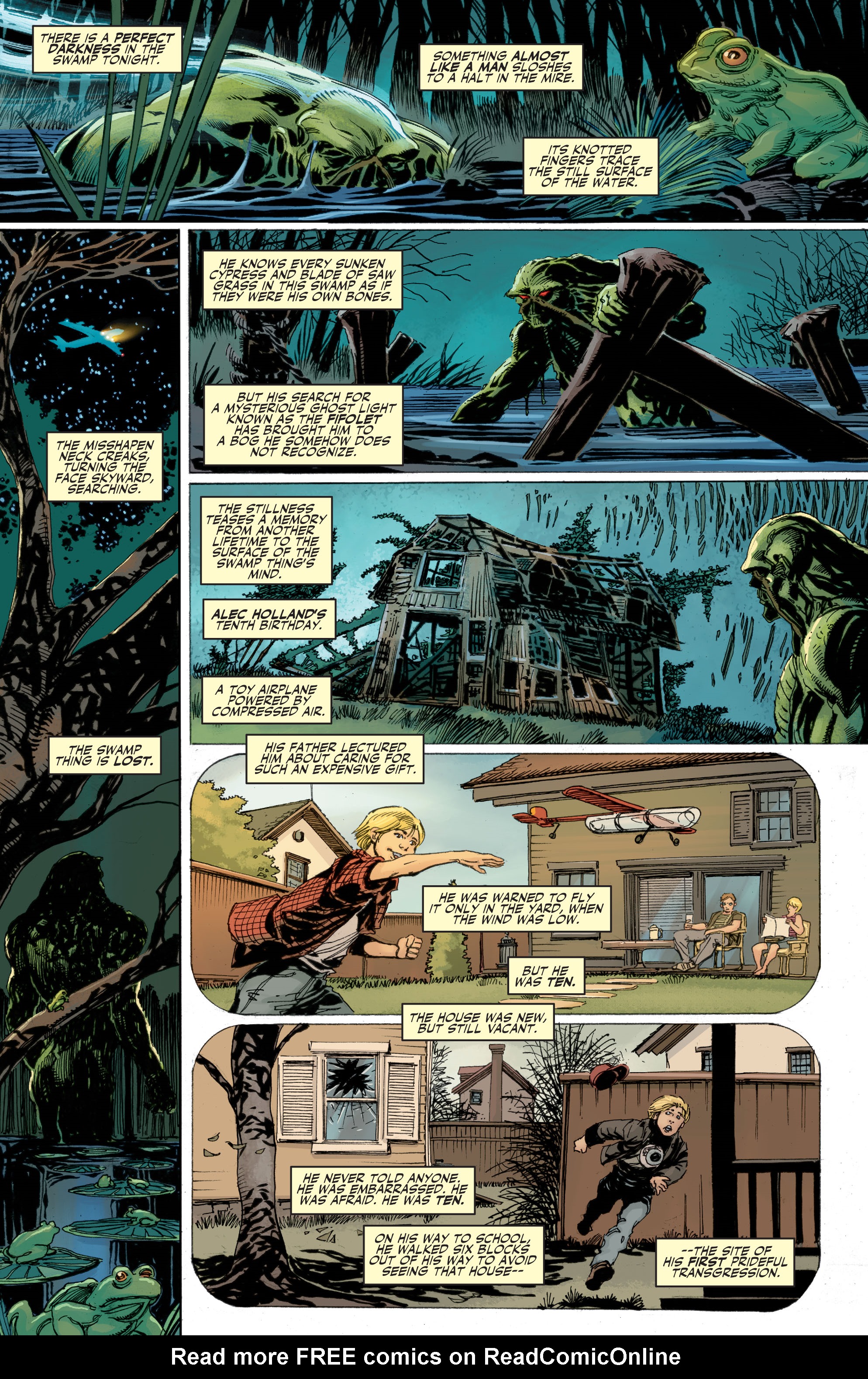 Read online Swamp Thing: New Roots comic -  Issue #8 - 10