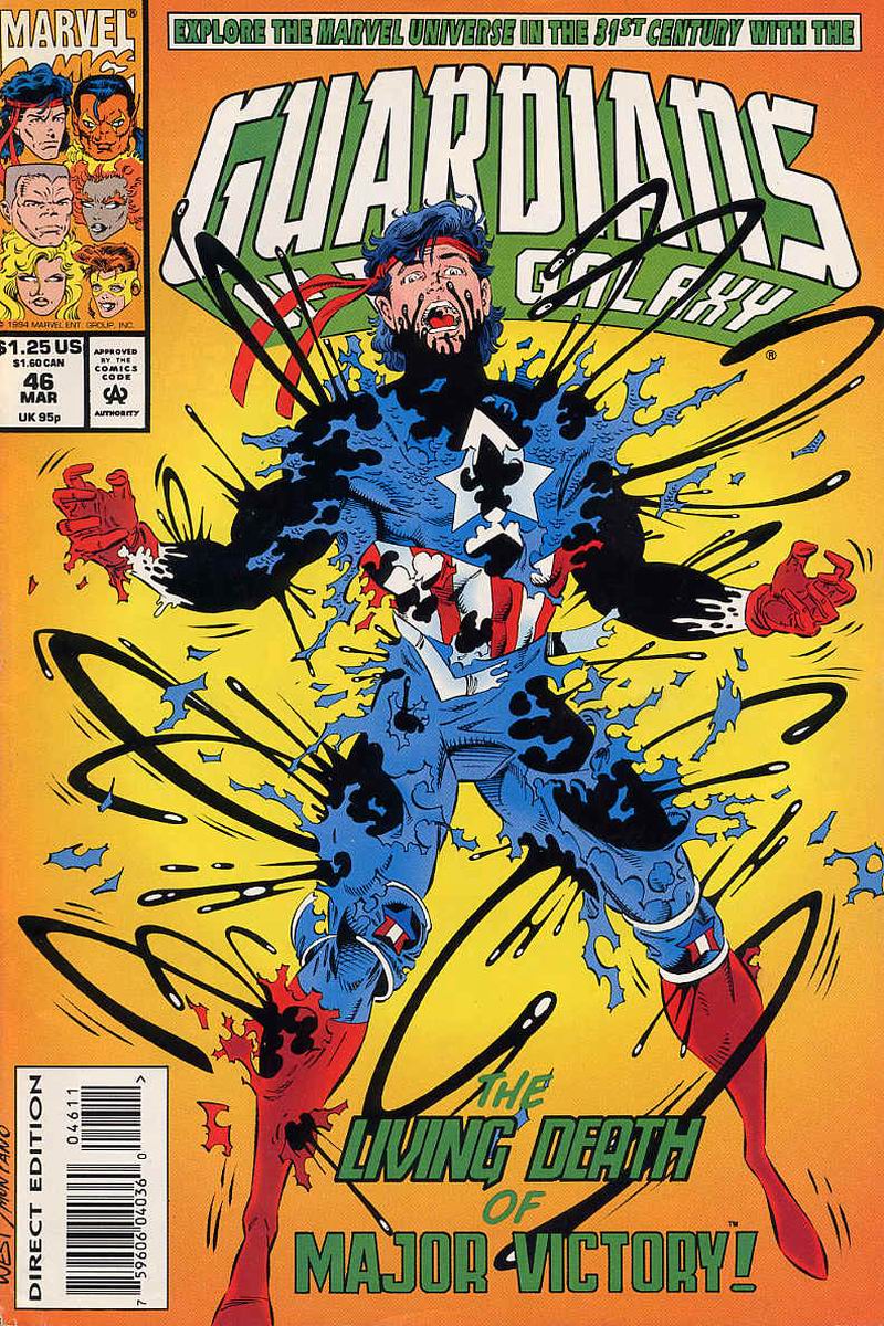Read online Guardians of the Galaxy (1990) comic -  Issue #46 - 1