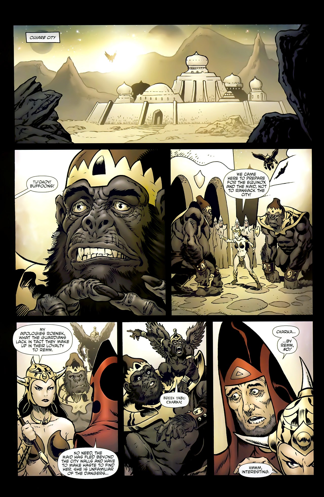 Read online Frank Frazetta's Moon Maid comic -  Issue # Full - 20