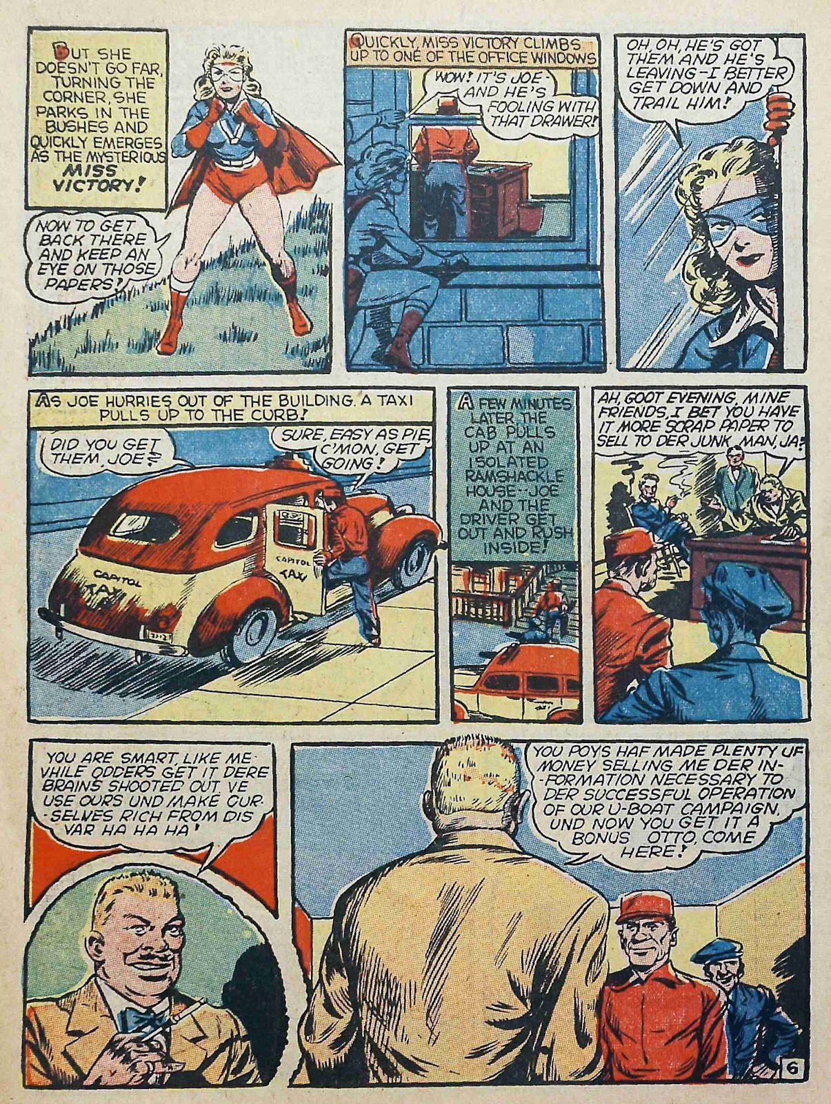 Captain Aero Comics issue 10 - Page 56