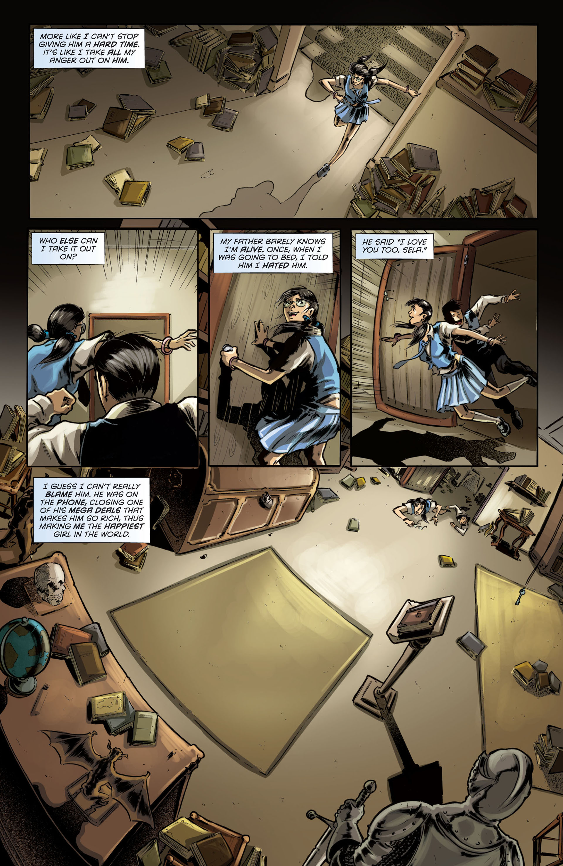 Read online Grimm Fairy Tales presents The Library comic -  Issue #1 - 9