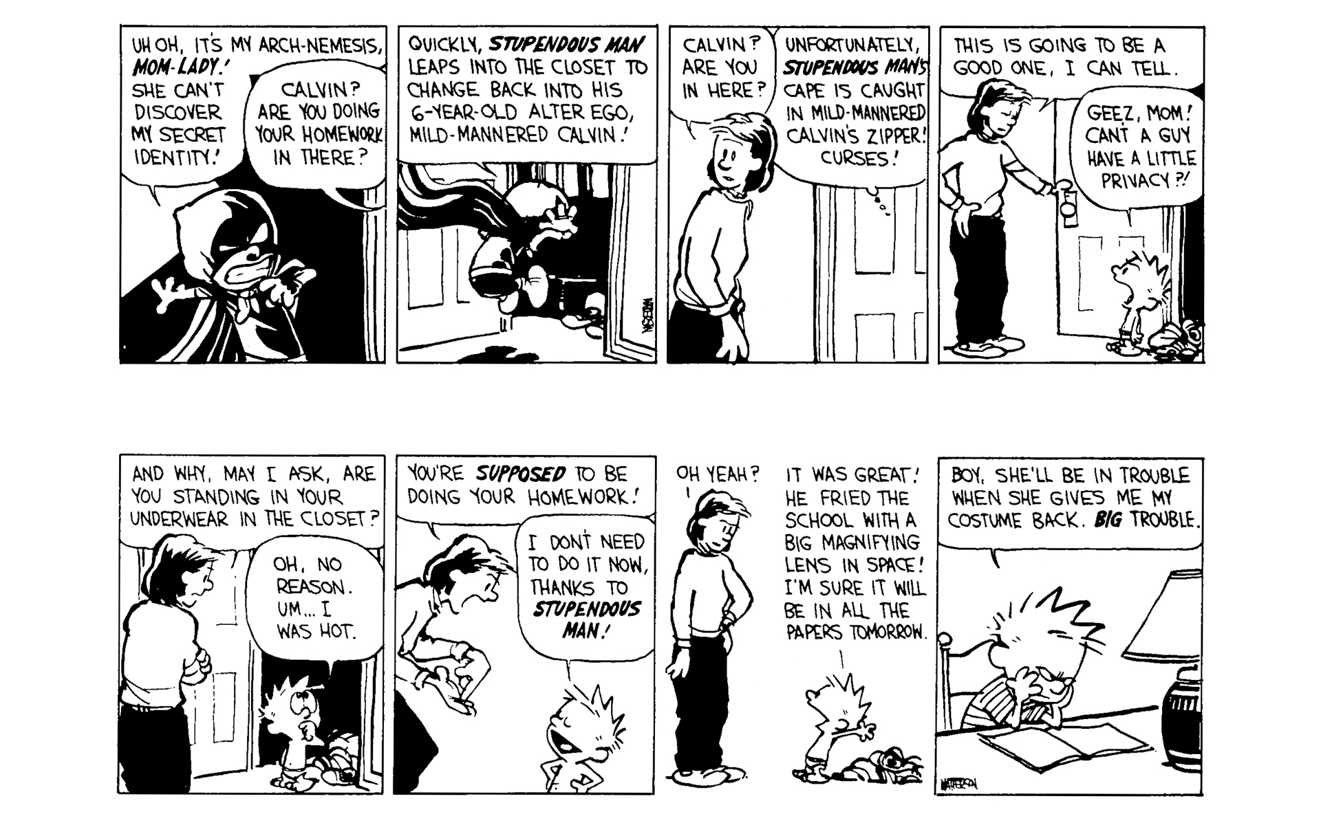 Read online Calvin and Hobbes comic -  Issue #6 - 23