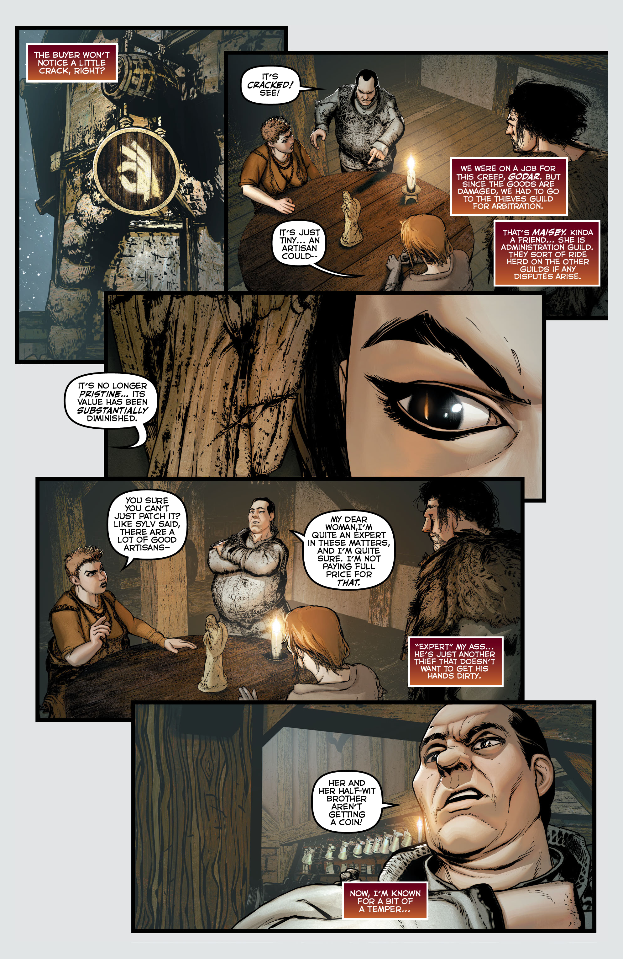 Read online The Last Barbarians comic -  Issue #1 - 5