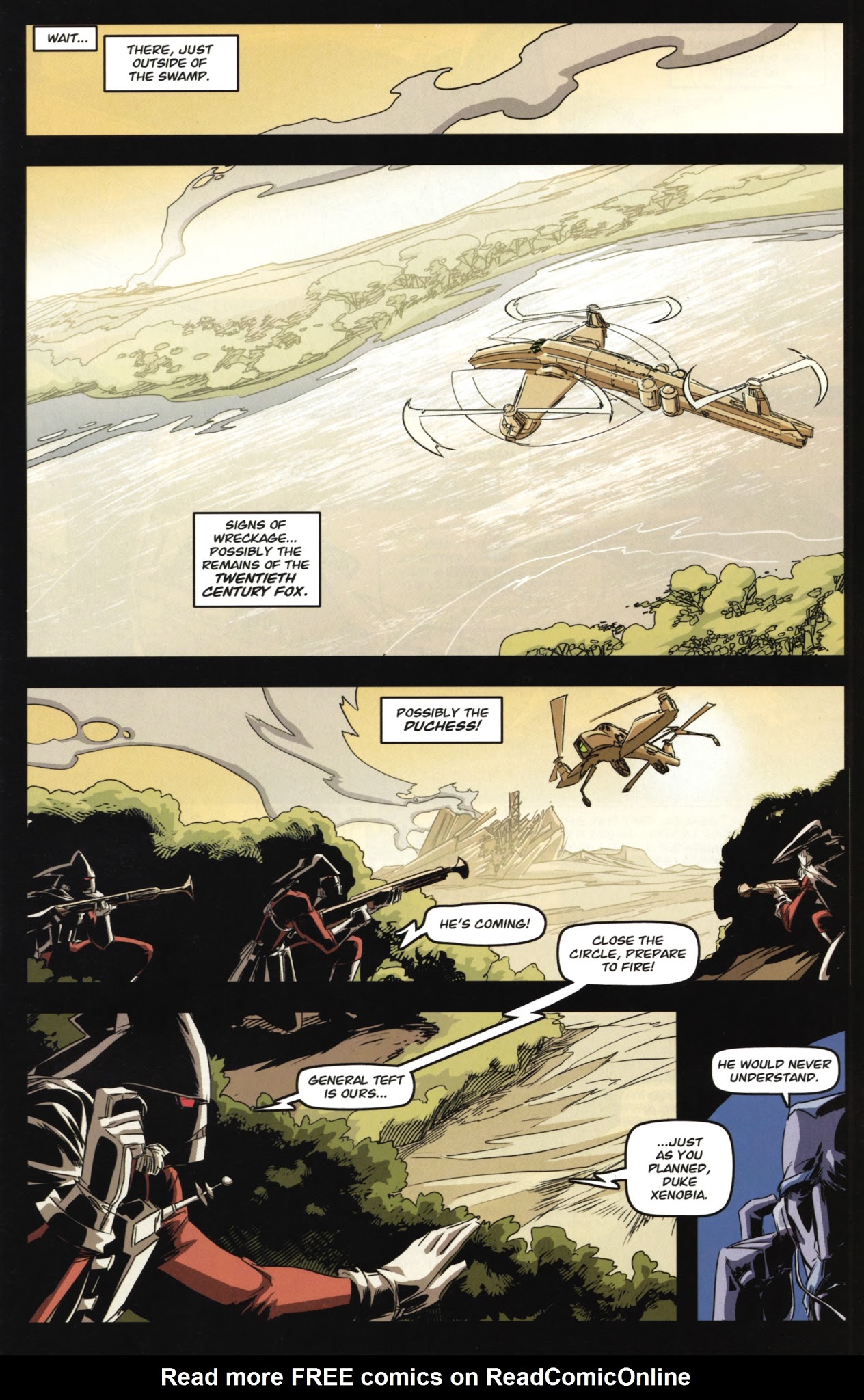 Read online Steam Wars comic -  Issue #3 - 5