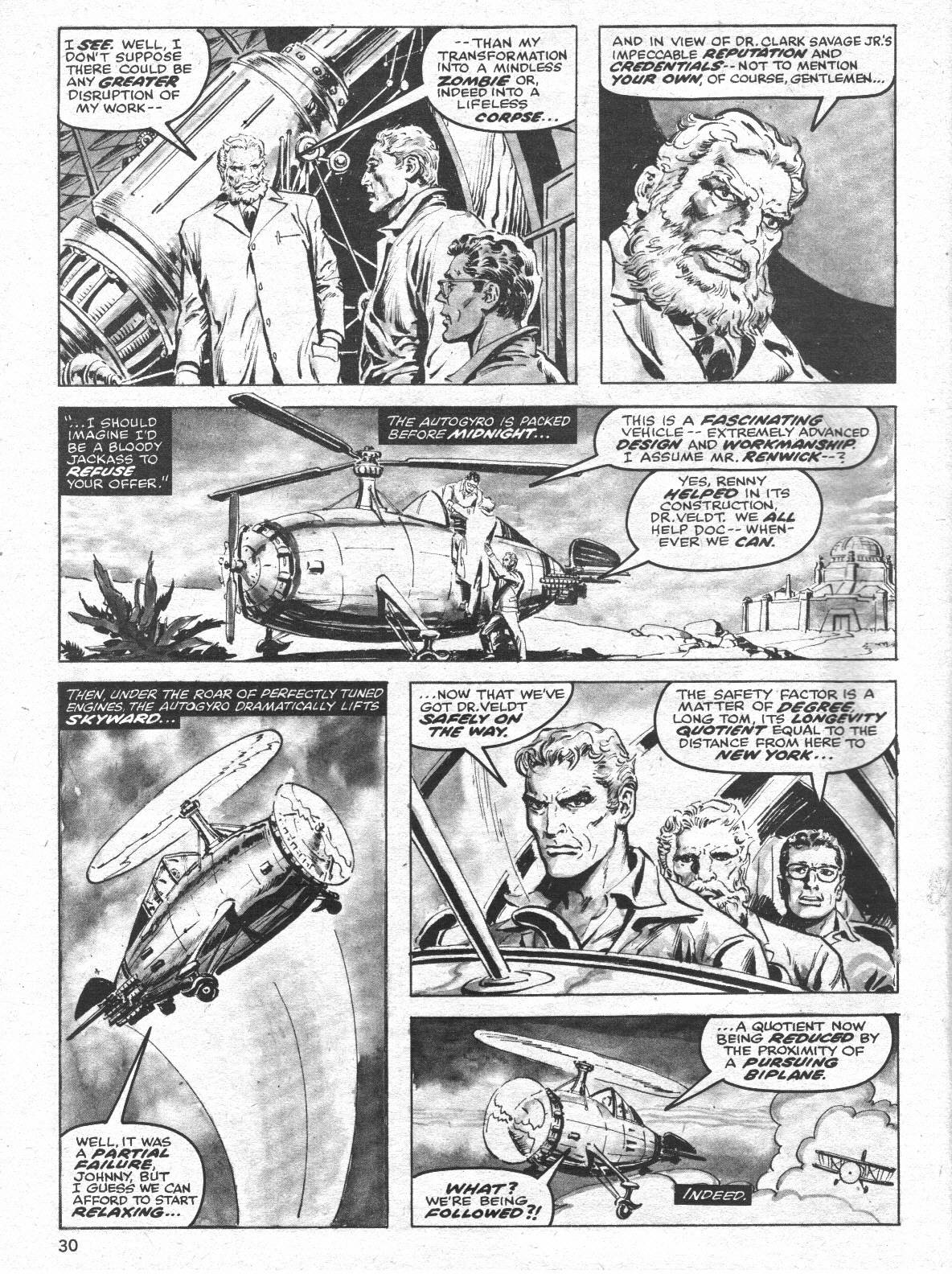 Read online Doc Savage (1975) comic -  Issue #8 - 30