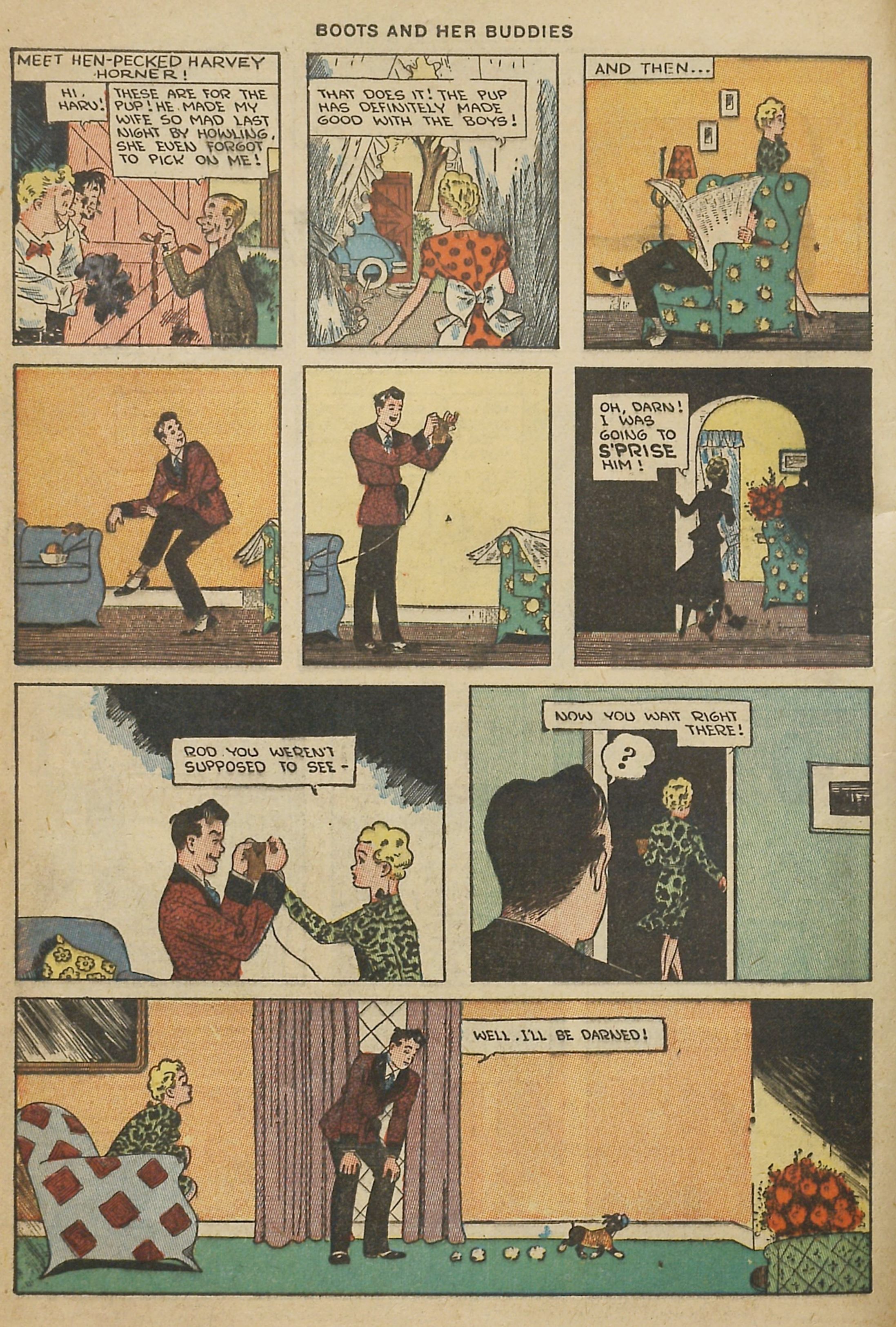 Read online Boots and Her Buddies (1948) comic -  Issue #9 - 8