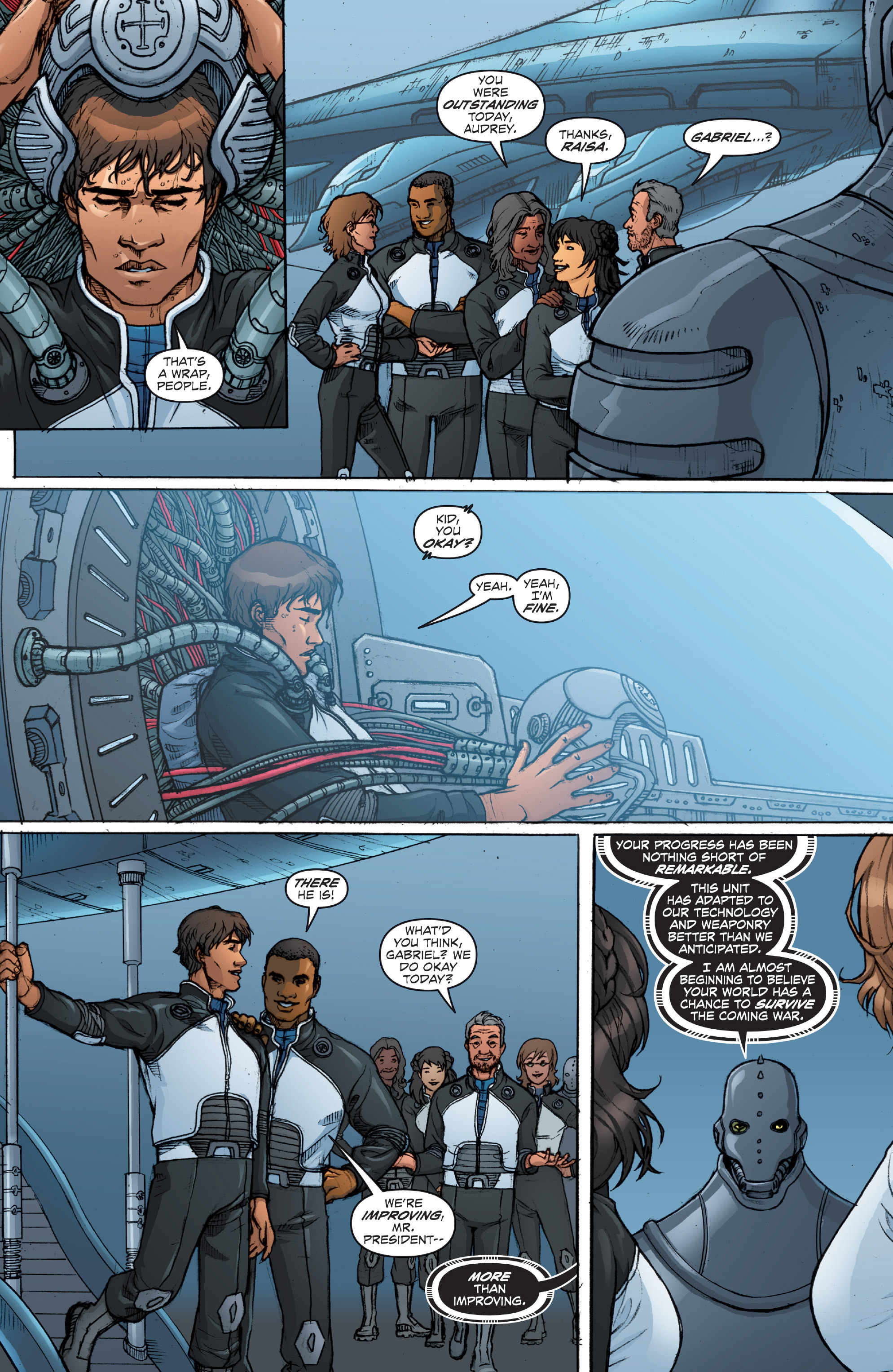 Read online Drafted comic -  Issue #7 - 4