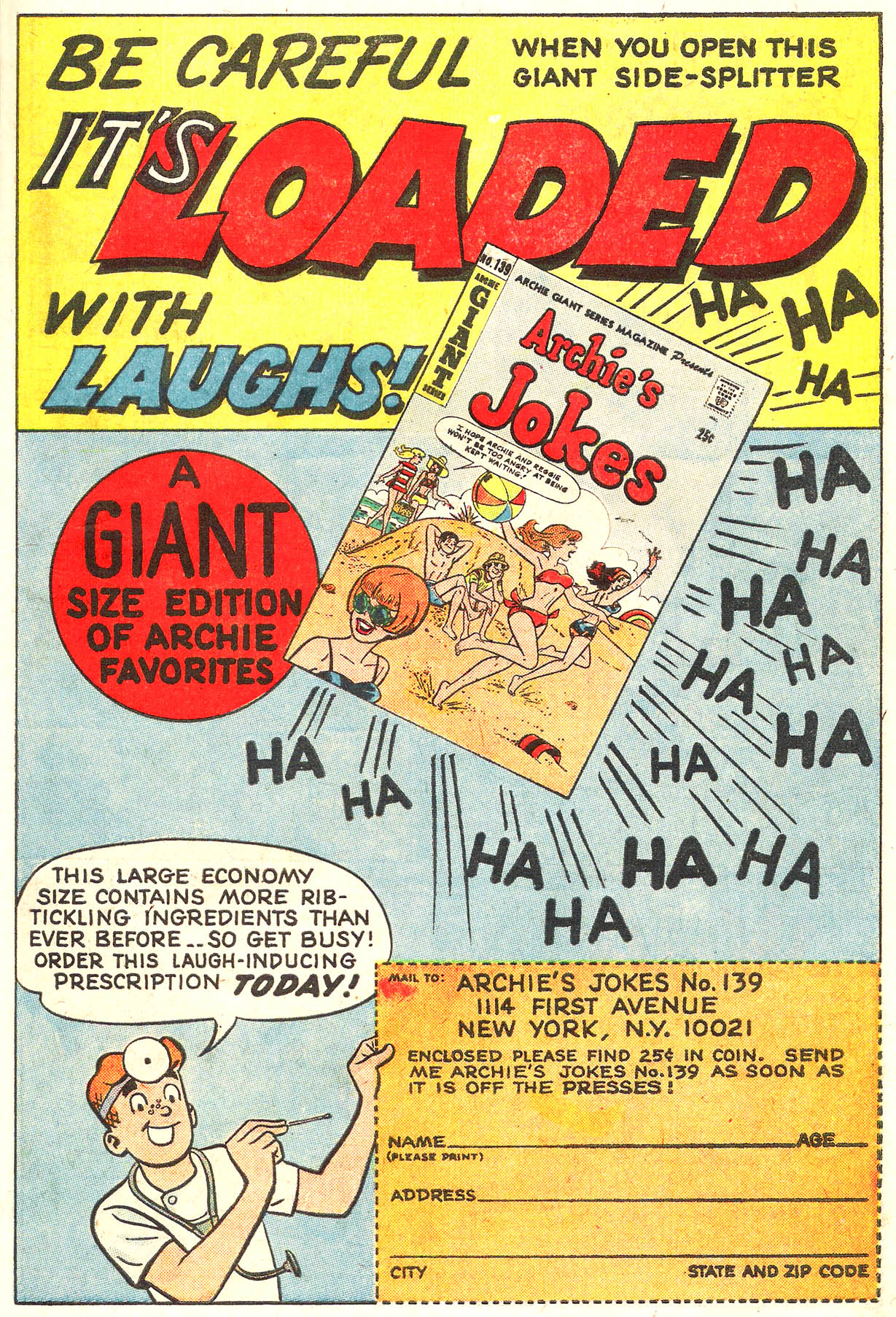 Read online Archie Giant Series Magazine comic -  Issue #140 - 53