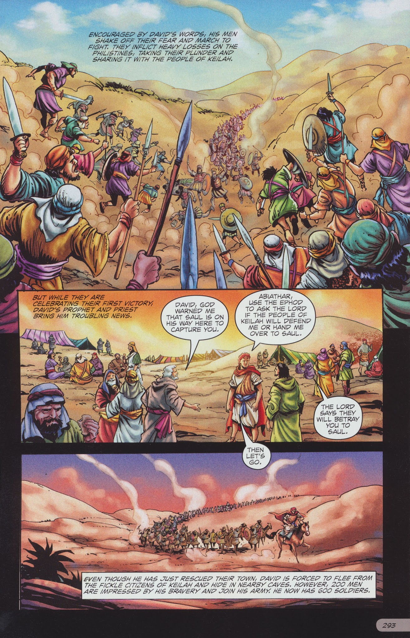Read online The Action Bible comic -  Issue # TPB 1 - 297