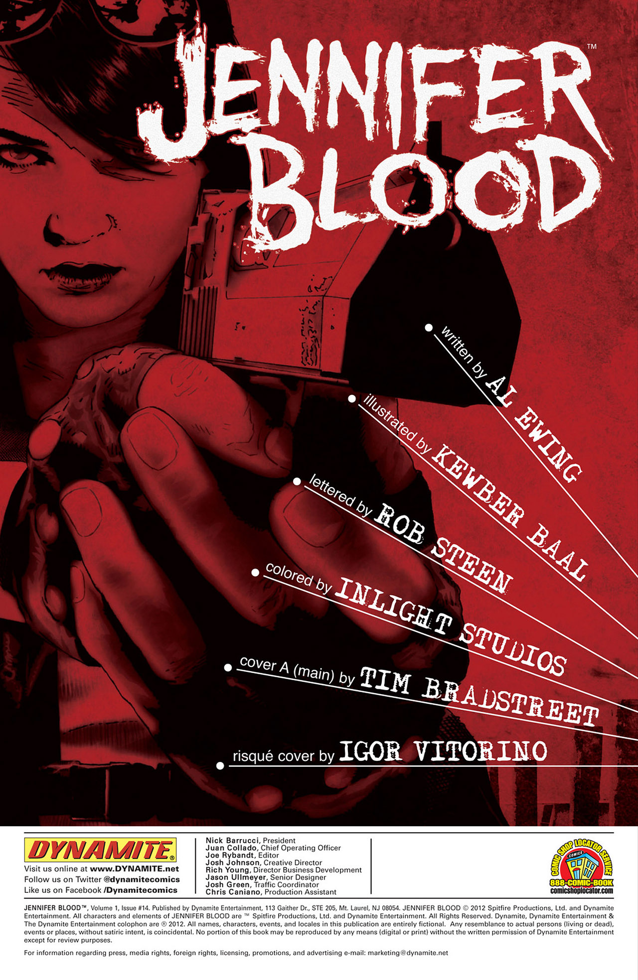 Read online Jennifer Blood comic -  Issue #14 - 3