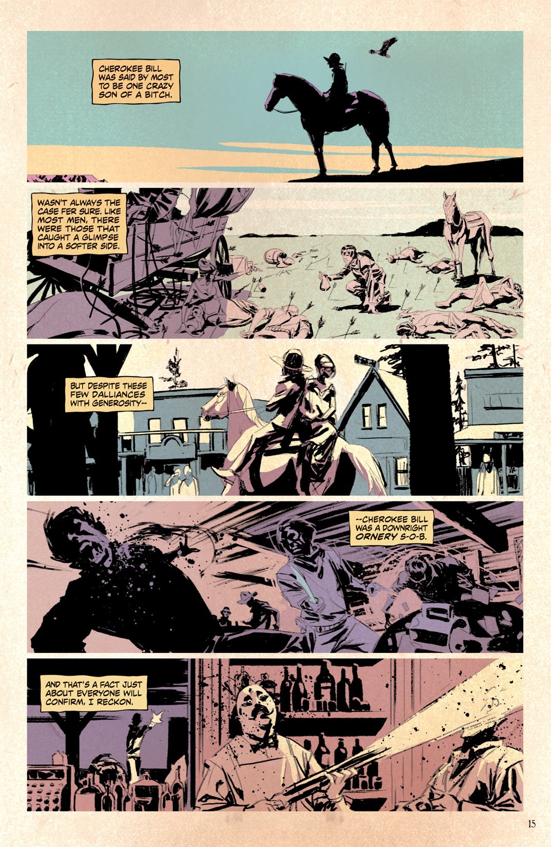 Read online Outlaw Territory comic -  Issue # TPB 2 (Part 1) - 15