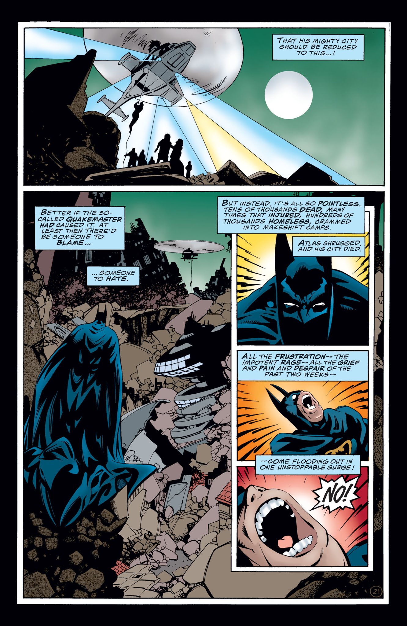 Read online Batman: Road To No Man's Land comic -  Issue # TPB 1 - 115