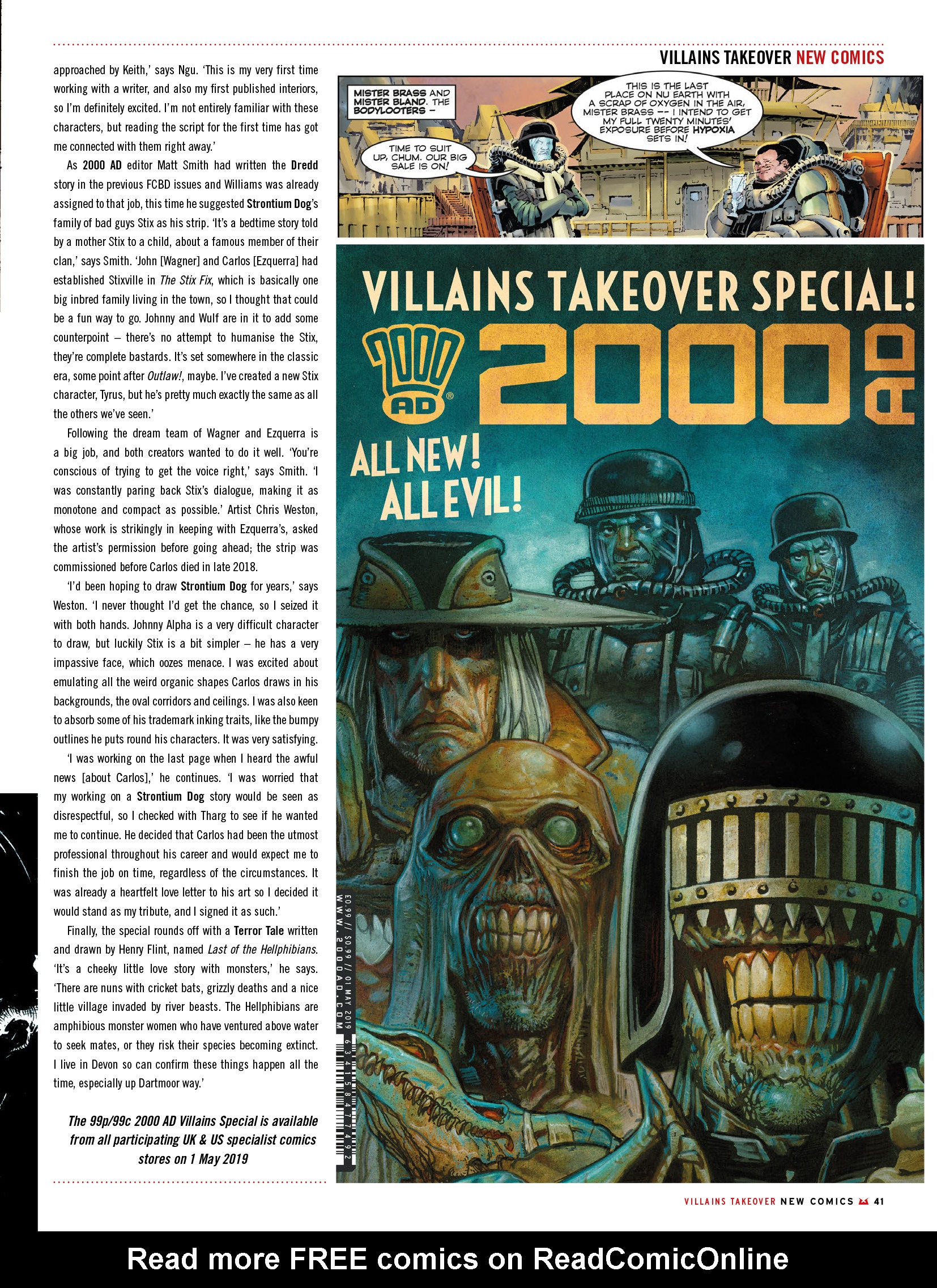 Read online Judge Dredd Megazine (Vol. 5) comic -  Issue #407 - 41