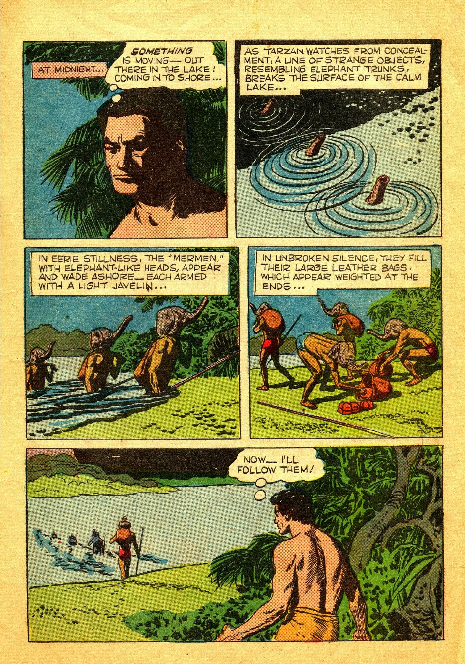 Read online Tarzan (1948) comic -  Issue #108 - 7