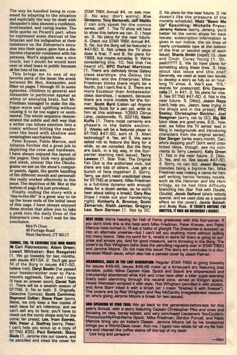 Read online Star Trek: The Next Generation (1989) comic -  Issue #46 - 27