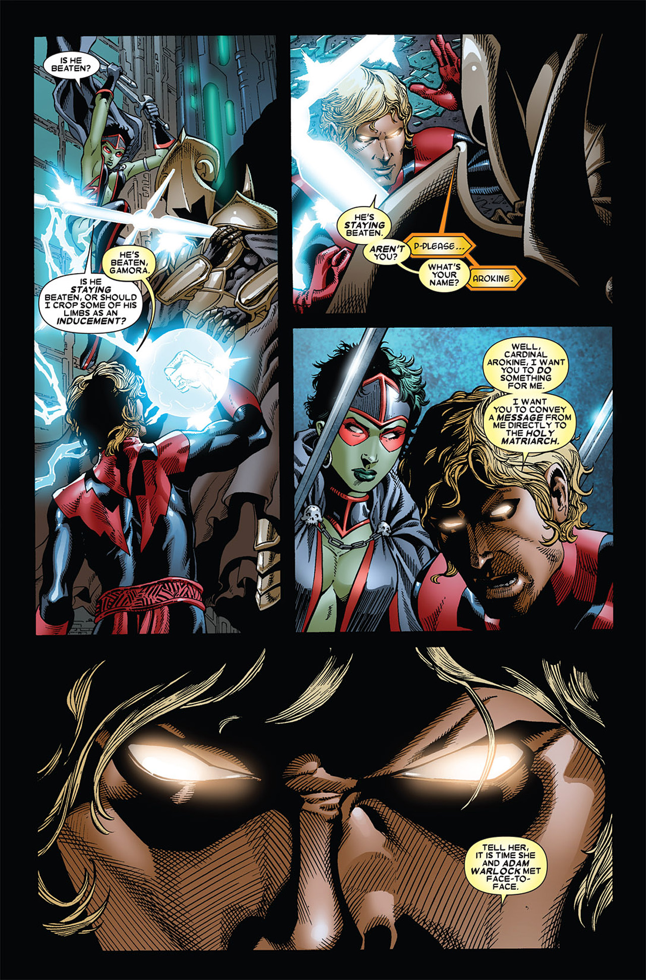 Read online Guardians of the Galaxy (2008) comic -  Issue #8 - 22