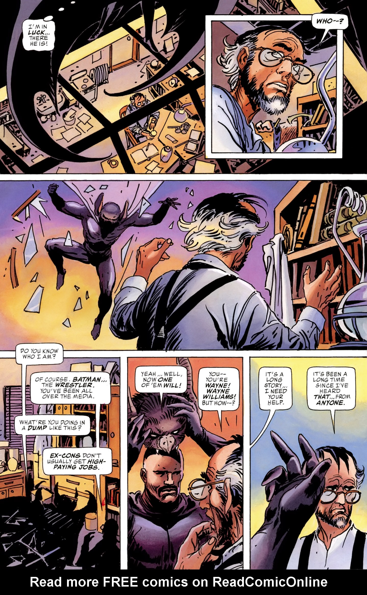 Read online Just Imagine Stan Lee With Joe Kubert Creating Batman comic -  Issue # Full - 36