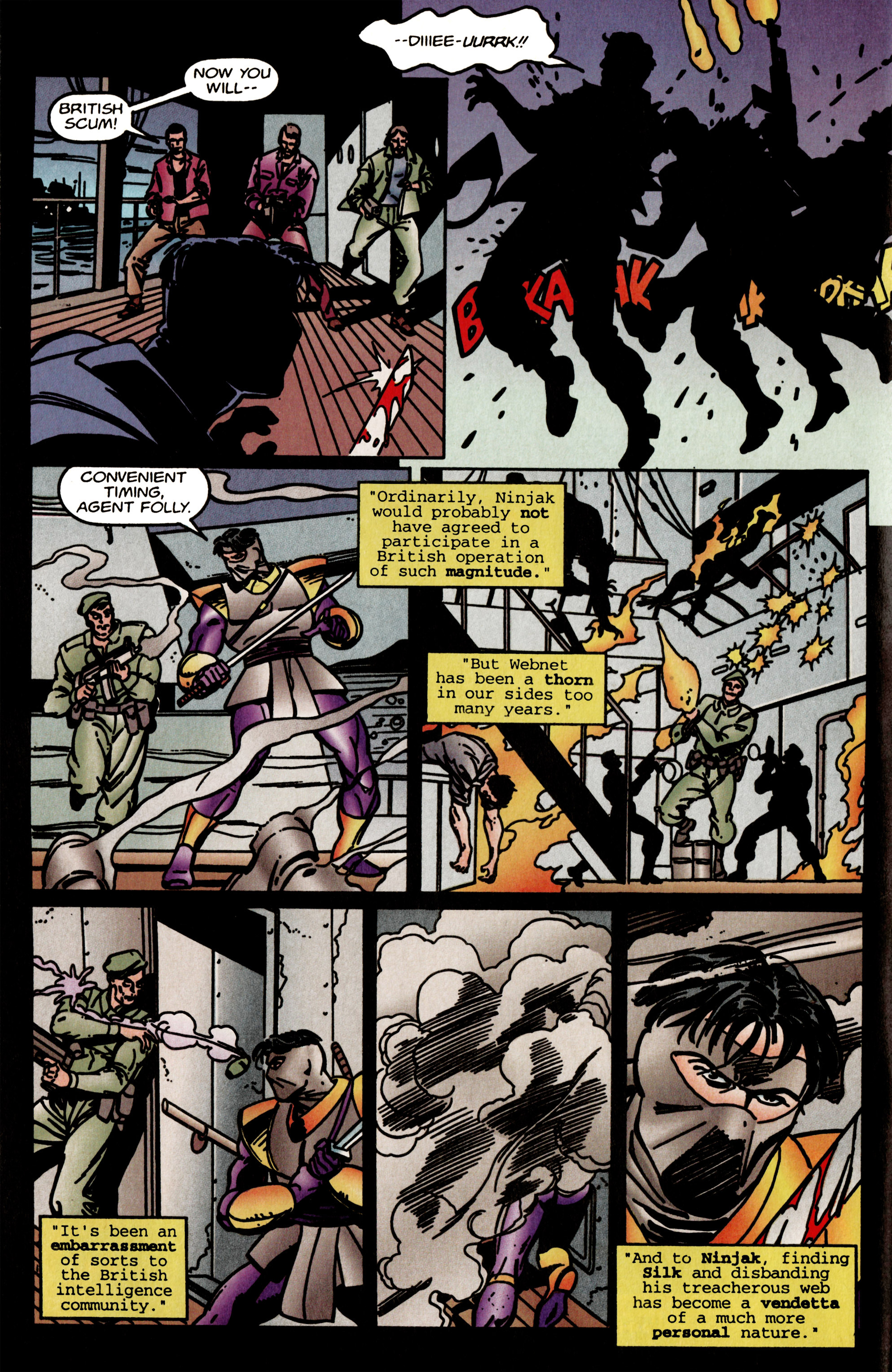 Read online Ninjak (1994) comic -  Issue #19 - 5