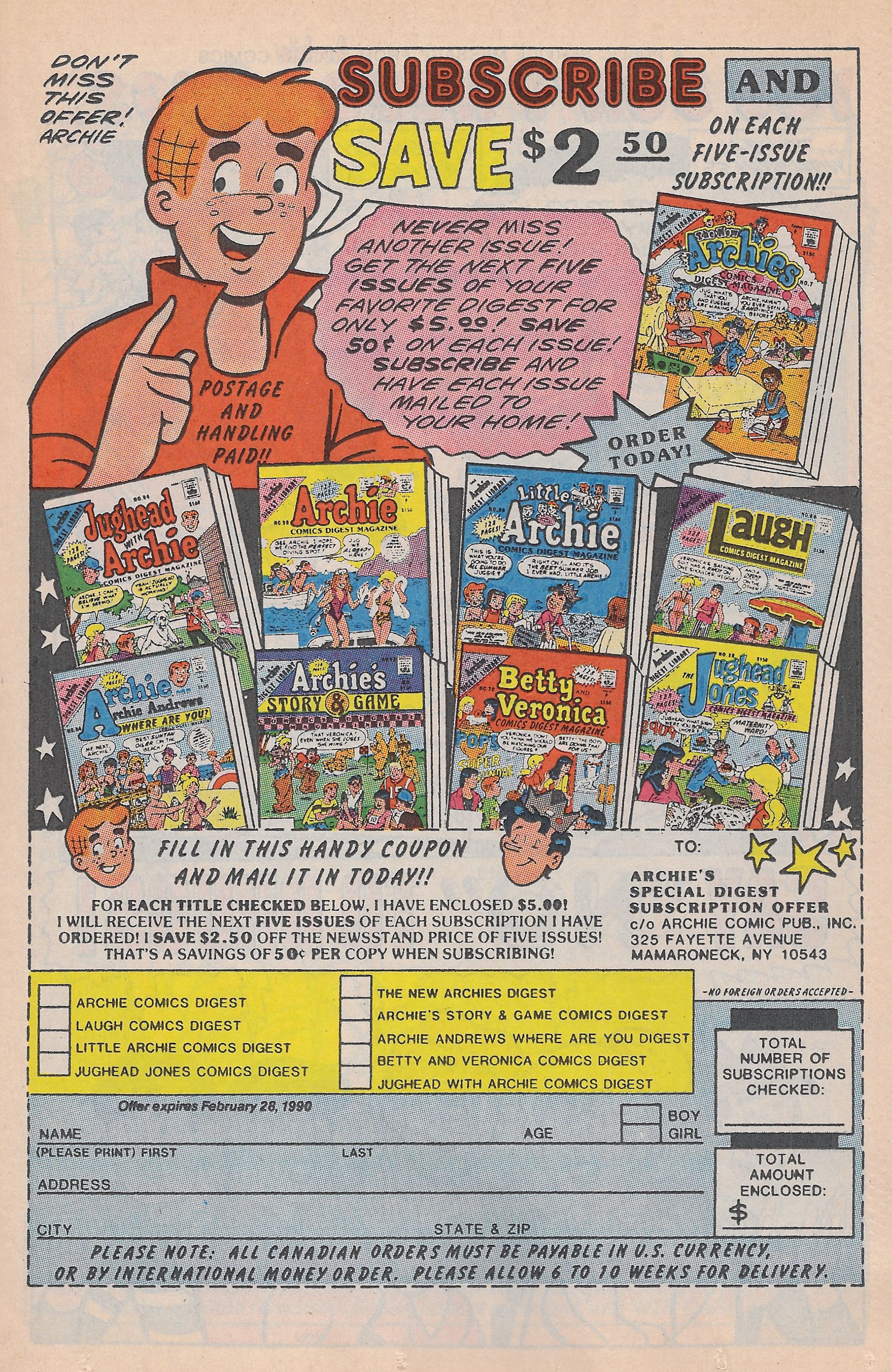 Read online Archie's Pals 'N' Gals (1952) comic -  Issue #210 - 25