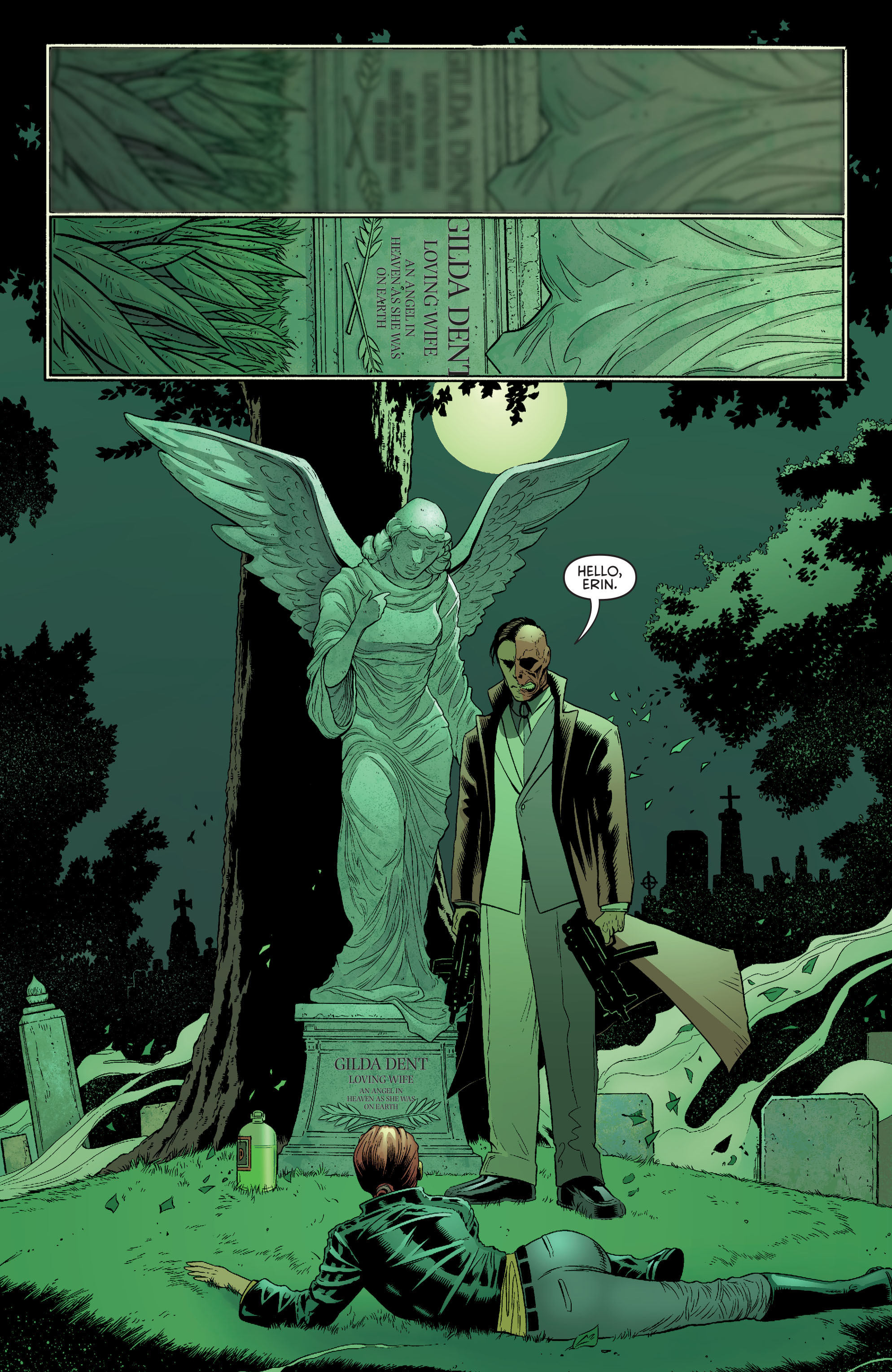 Read online Batman and Robin (2011) comic -  Issue #26 - Batman and Two-Face - 15